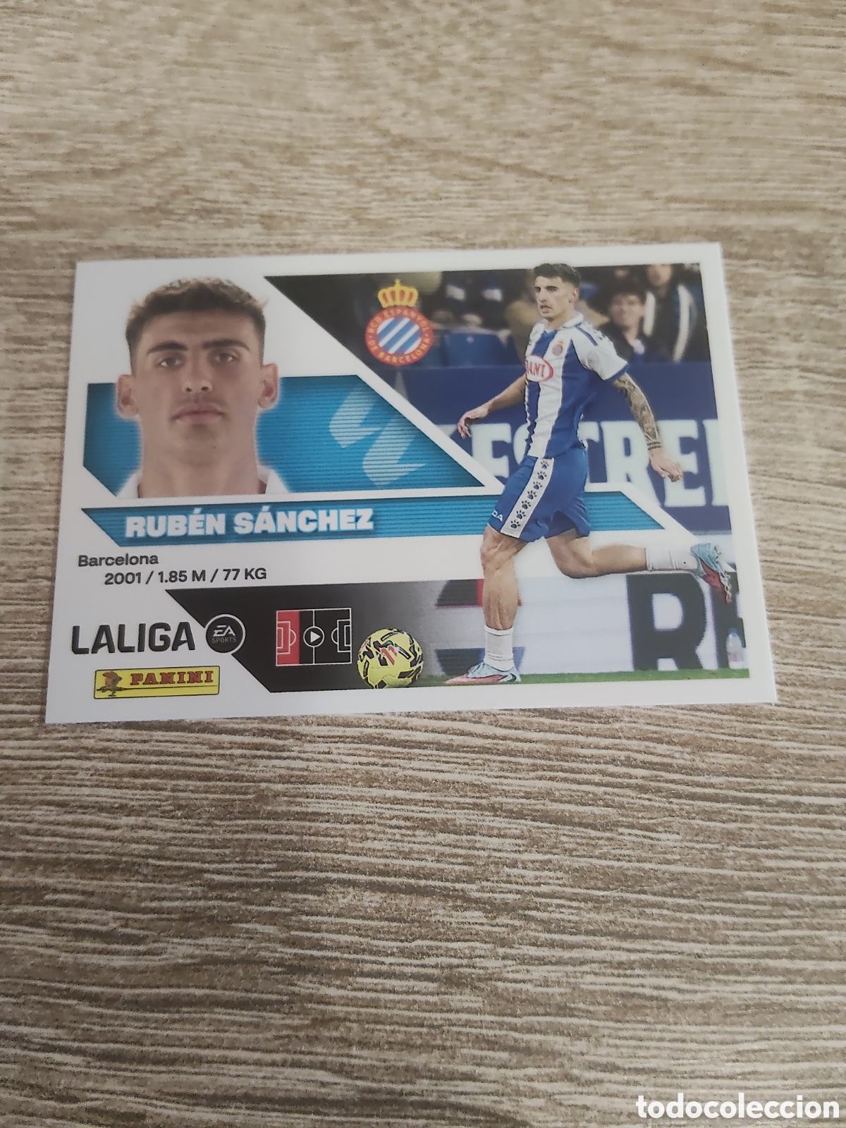 Cromos de f&uacute;tbol: Rub&eacute;n S&aacute;nchez Espanyol liga 2026 2027 26 27 ediciones este
