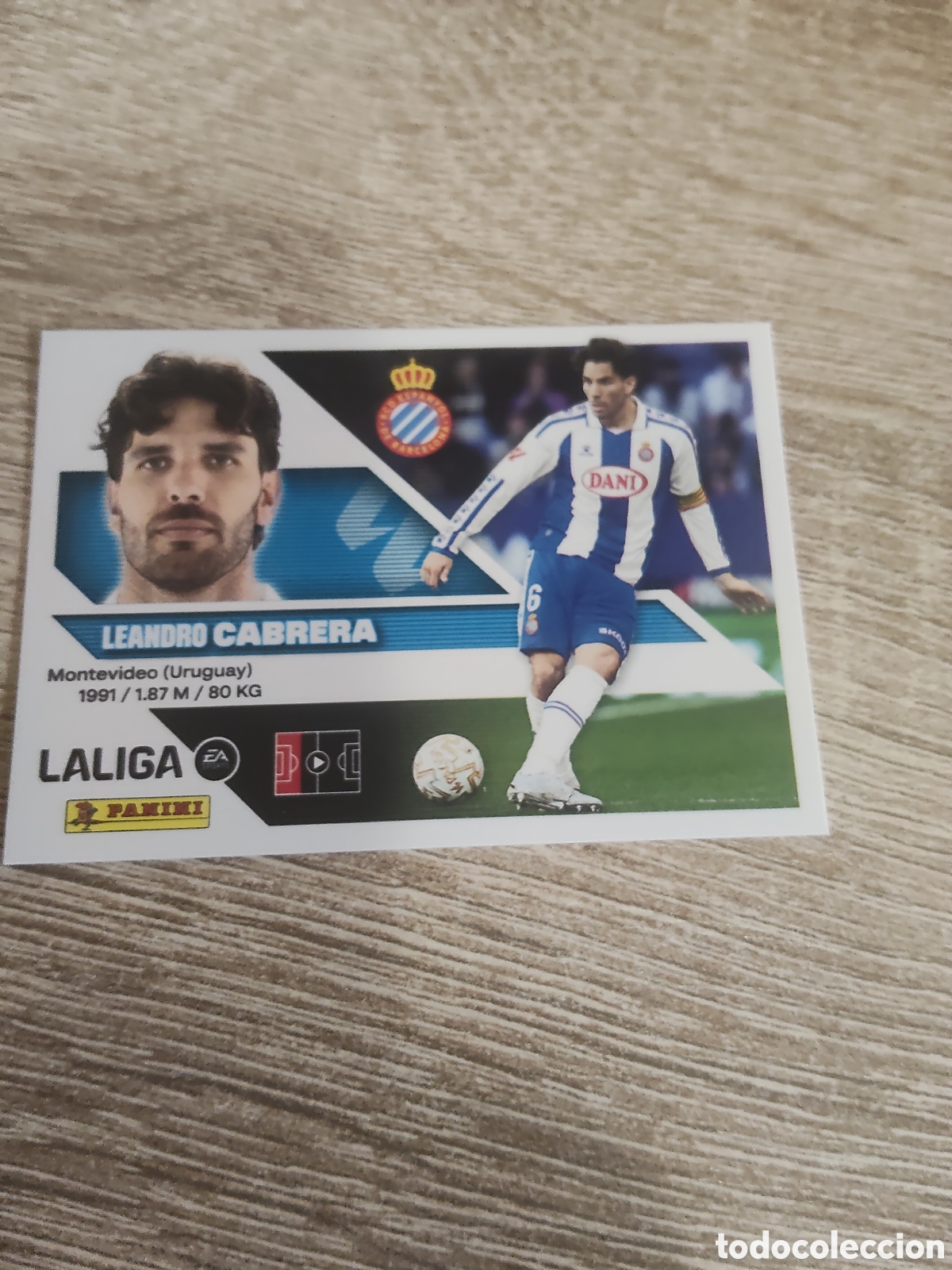 Cromos de f&uacute;tbol: Cabrera Espanyol liga 2026 2027 26 27 ediciones este