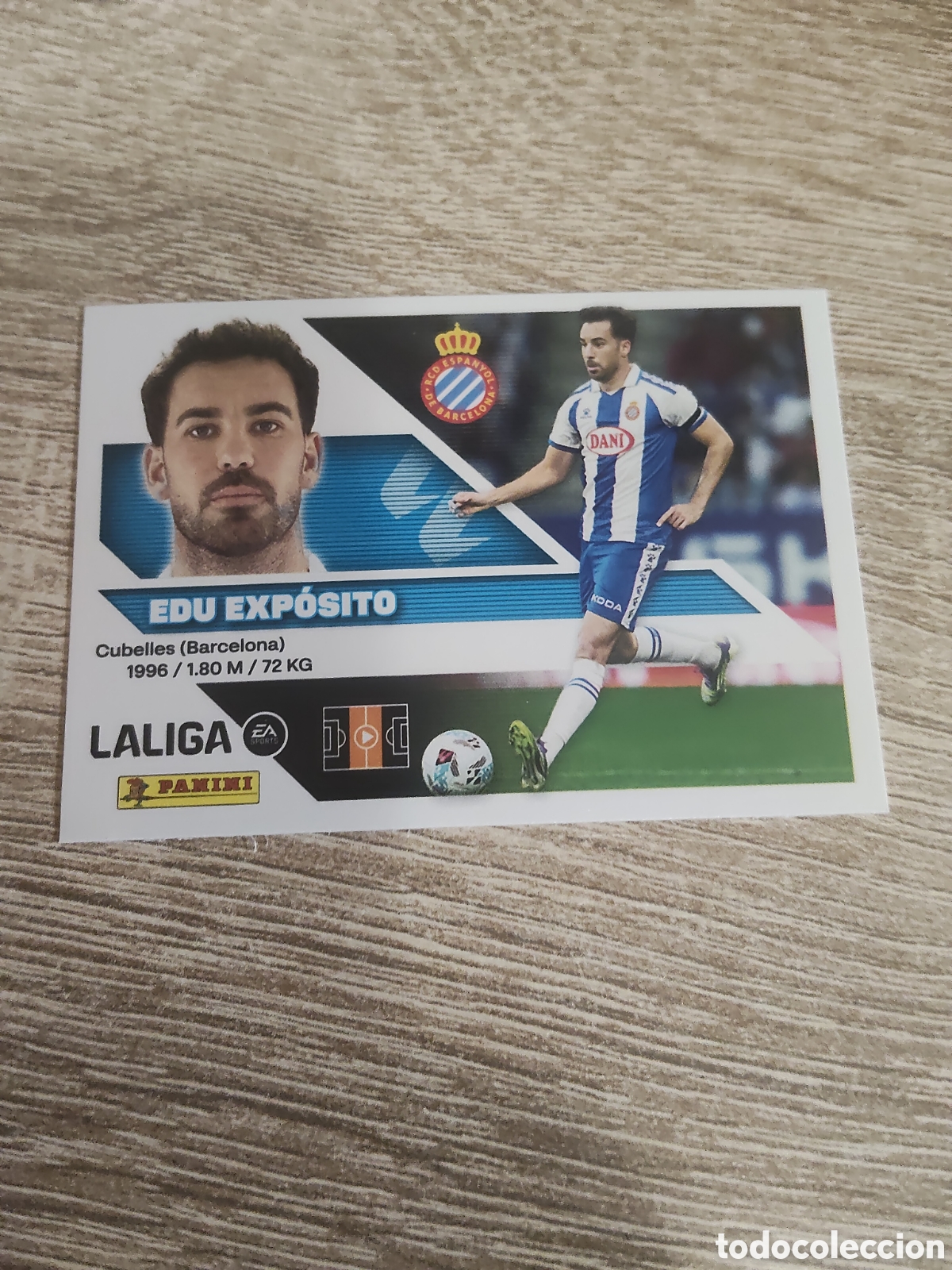 Cromos de f&uacute;tbol: Edu Exp&oacute;sito Espanyol liga 2026 2027 26 27 ediciones este