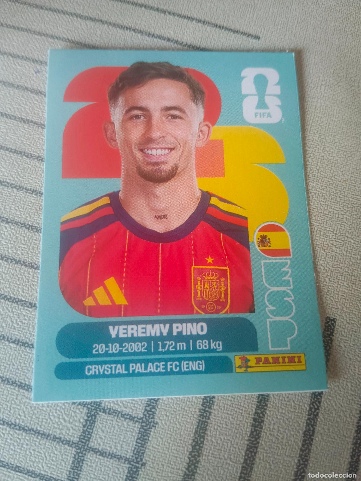 Cromos de Futebol: MUNDIAL 2026 ACTUALIZACION ESPA&Ntilde;A J11 J 11 YEREMI PINO FIFA WORLD CUP REVISTA JUGON