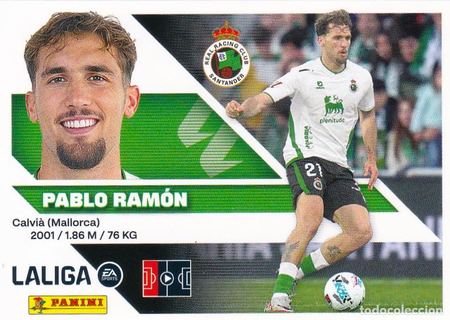 Cromos de Futebol: ESTE 2026-27 * PABLO RAM&Oacute;N * N&ordm; 6 BIS - 2&ordf; EDICI&Oacute;N COLOCA DEL RACING (NUEVO DE SOBRE) (A-20)