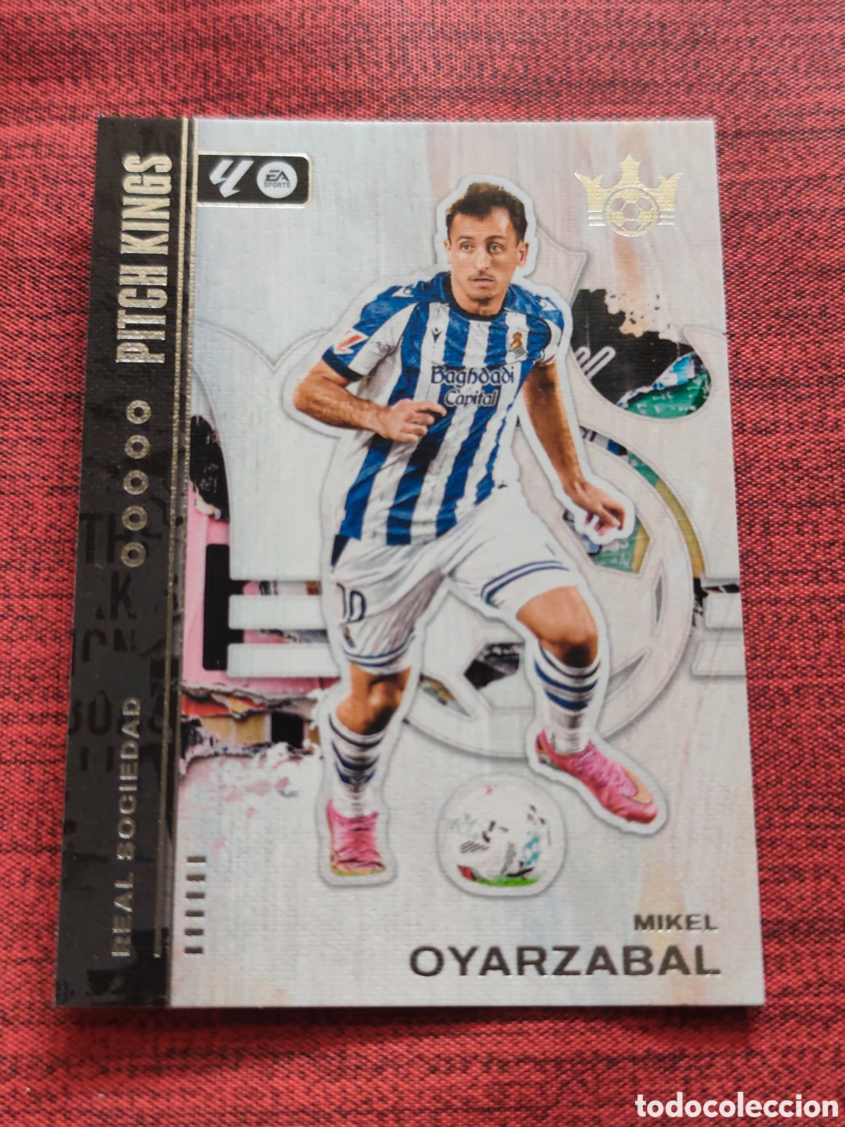 Cromos de Futebol: 53 OYARZABAL REAL SOCIEDAD PITCH KINGS SOCCER PANINI 2025 2026