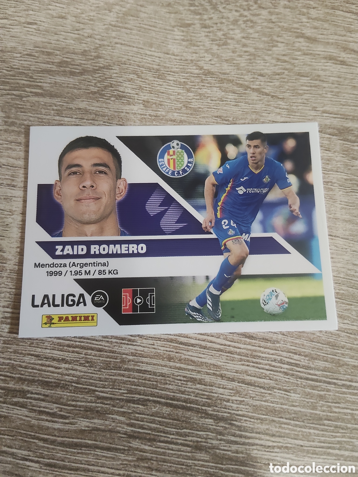 Cromos de f&uacute;tbol: Zaid Romero Getafe liga 2026 2027 26 27 ediciones este