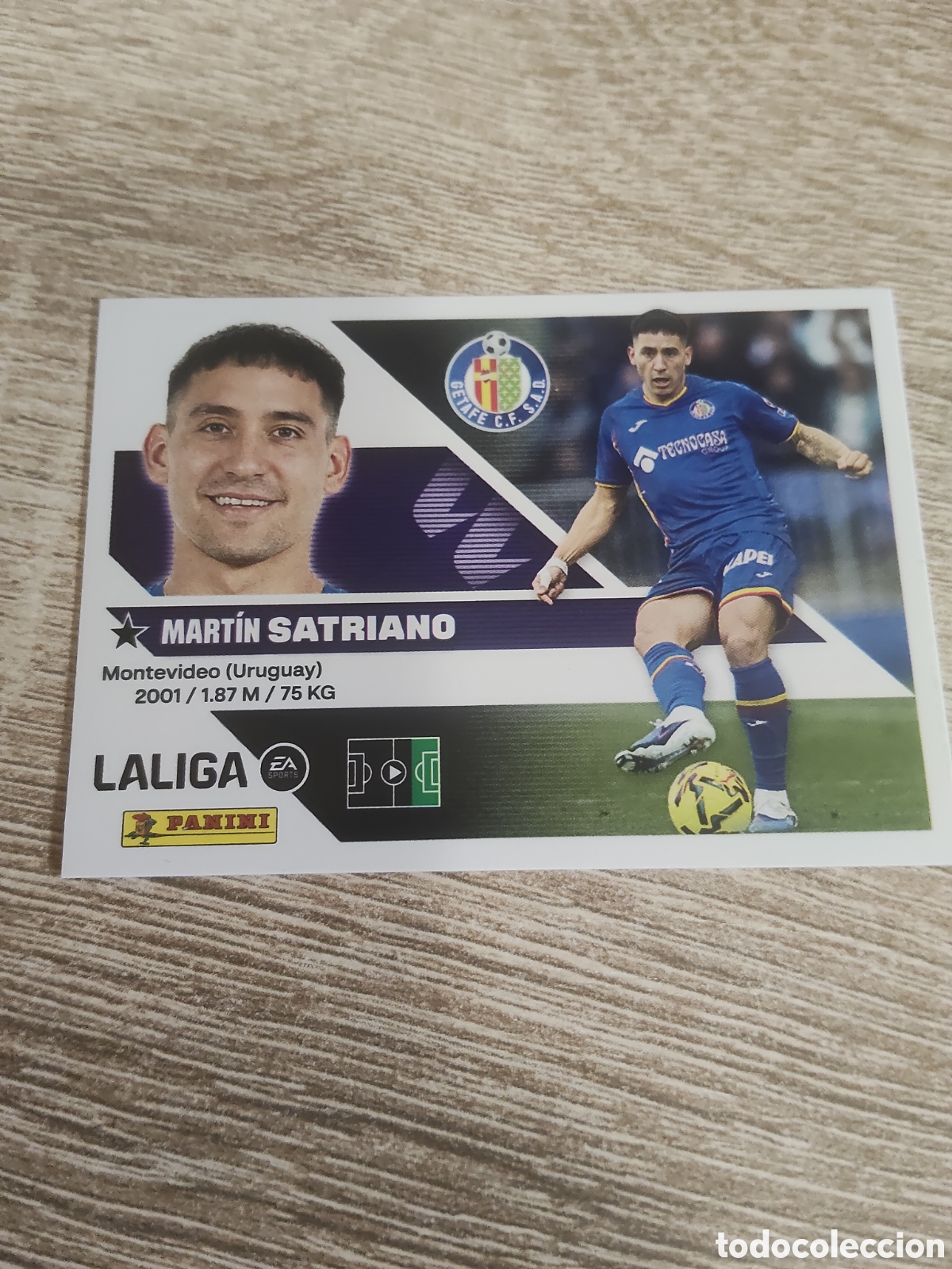 Cromos de Futebol: Satriano Getafe liga 2026 2027 26 27 ediciones este