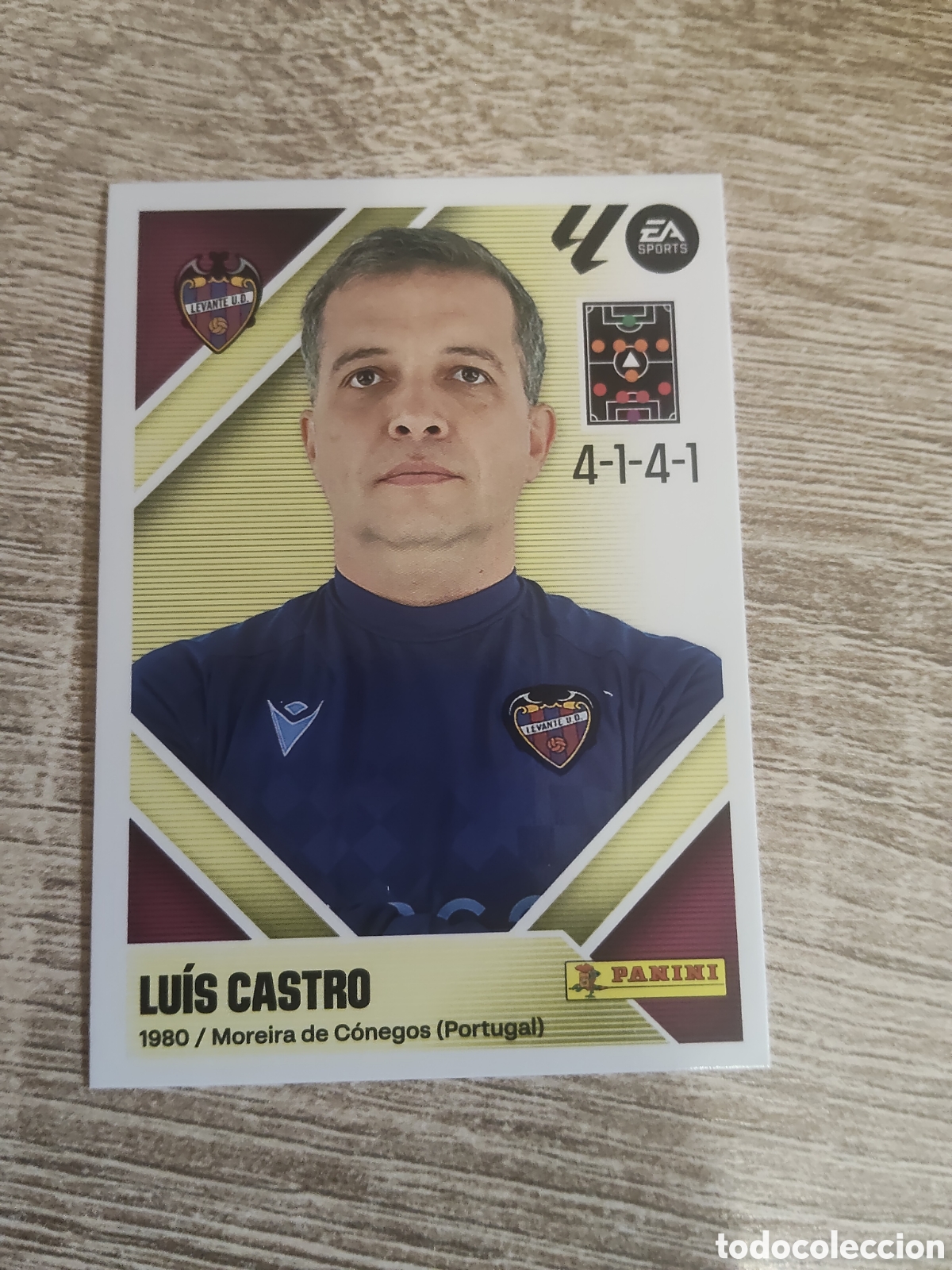 Cromos de Futebol: Luis Castro Levante liga 2026 2027 26 27 ediciones este