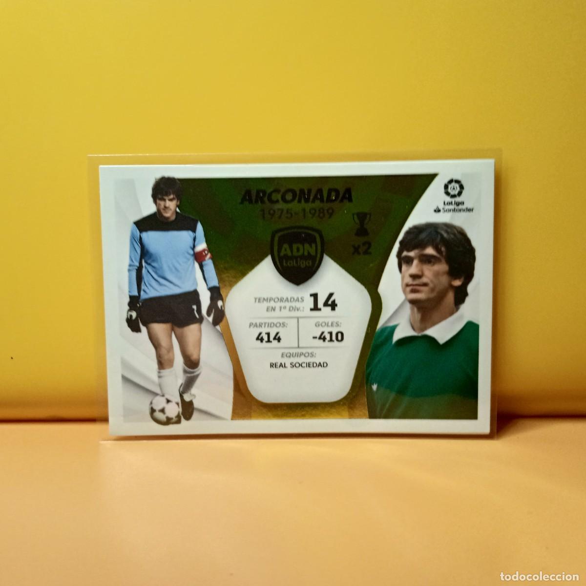 Cromos de f&uacute;tbol: EDICIONES ESTE 2021 2022 21 22 ADN 1 ARCONADA REAL SOCIEDAD