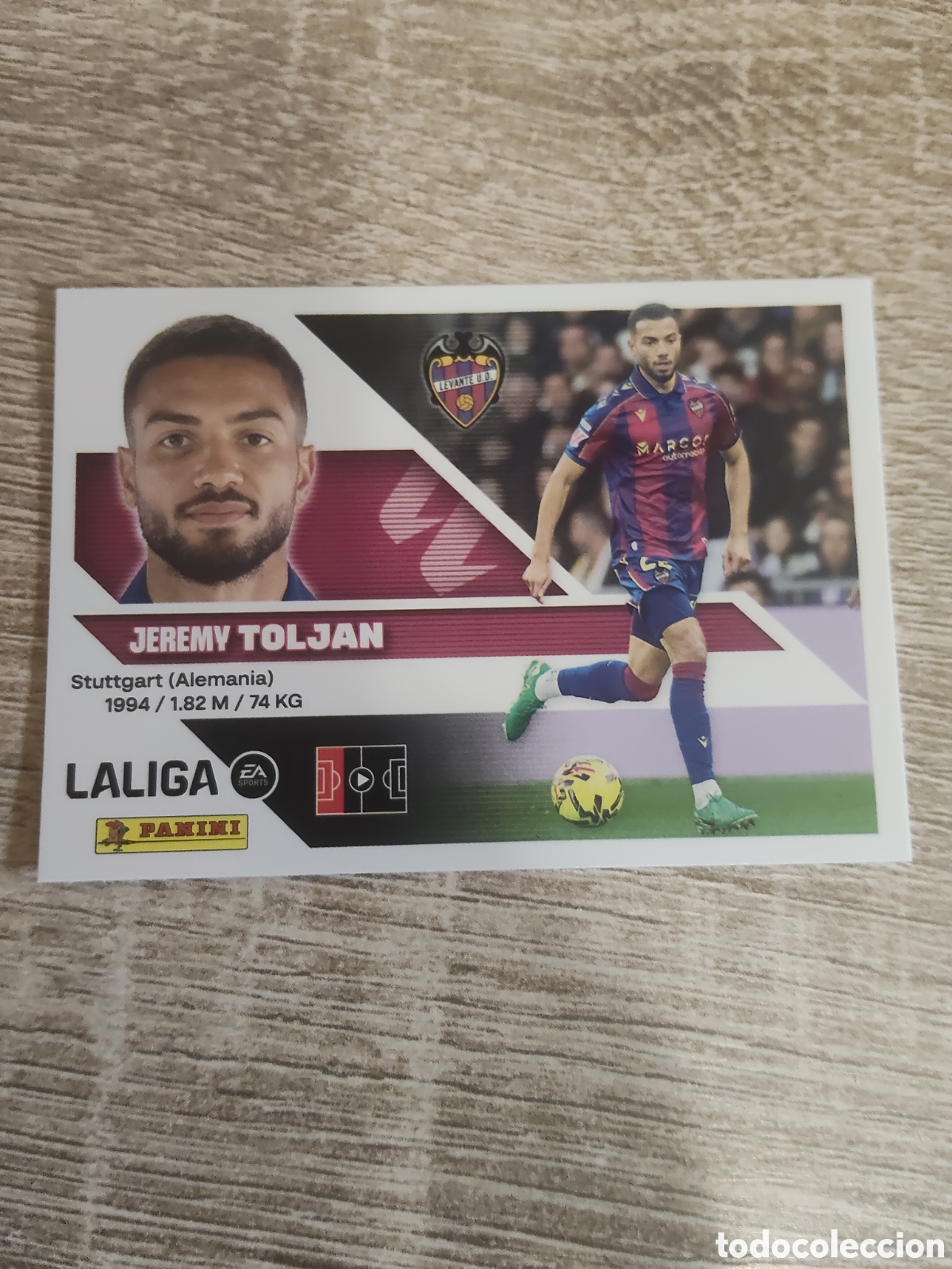 Cromos de f&uacute;tbol: Toljan Levante liga 2026 2027 26 27 ediciones este