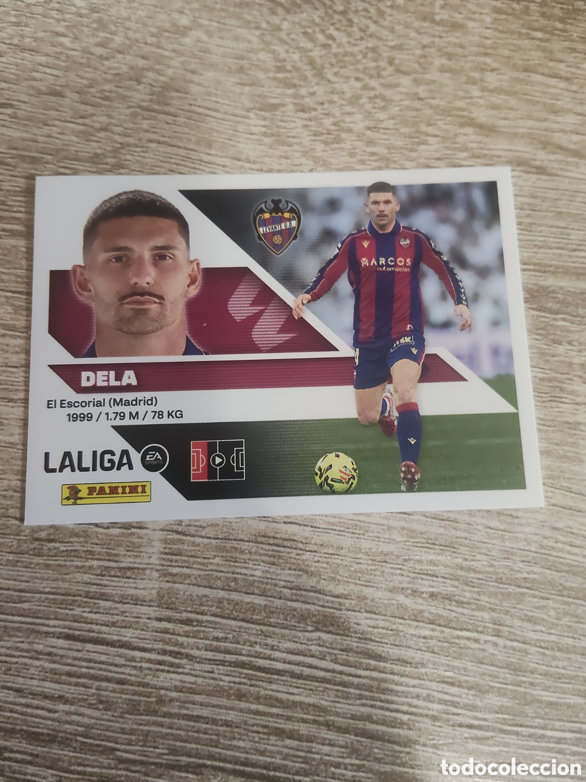 Cromos de f&uacute;tbol: Dela Levante liga 2026 2027 26 27 ediciones este