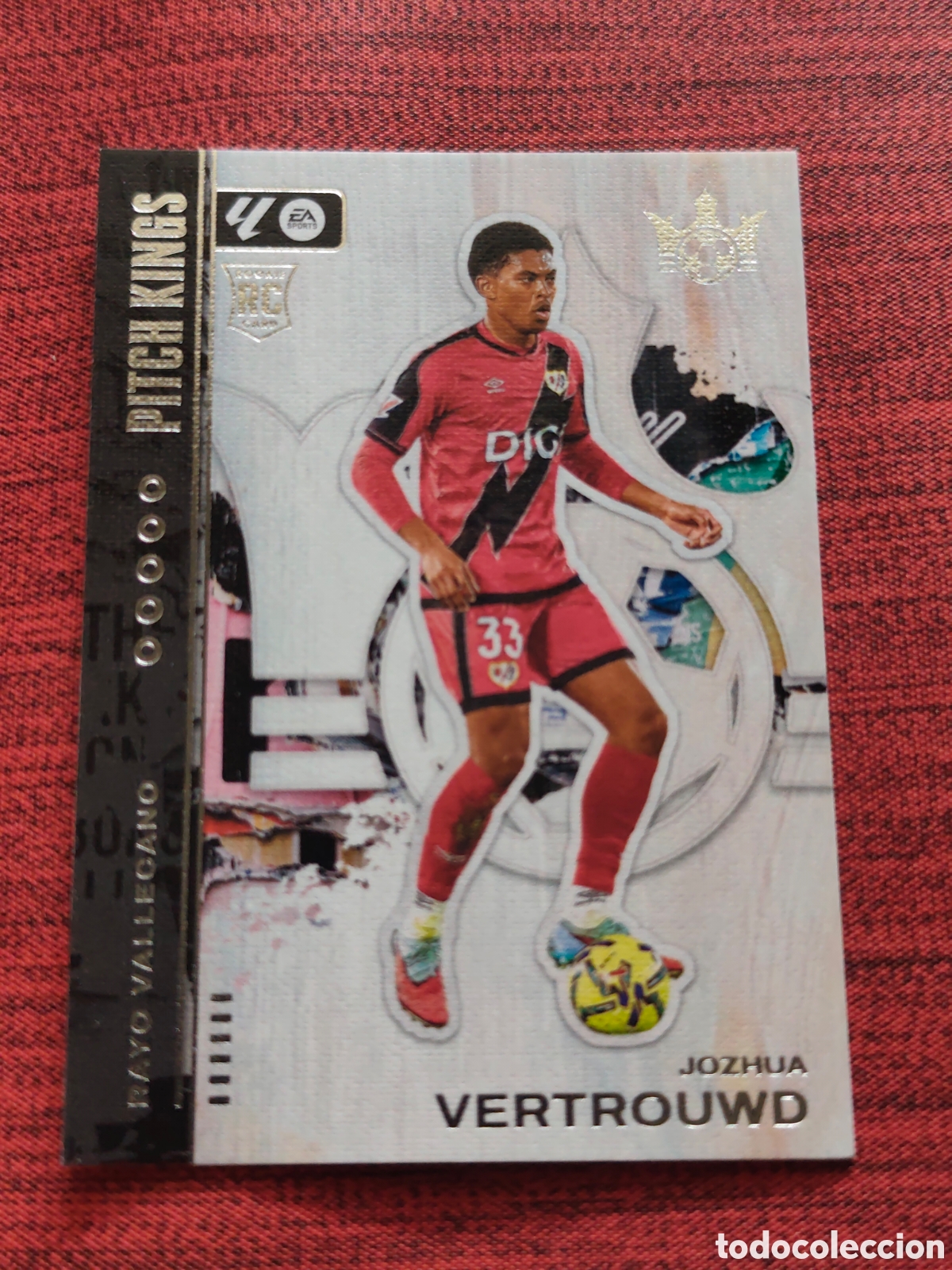 Cromos de f&uacute;tbol: 39 VERTROUWD RAYO VALLECANO PITCH KINGS SOCCER PANINI 2025 2026