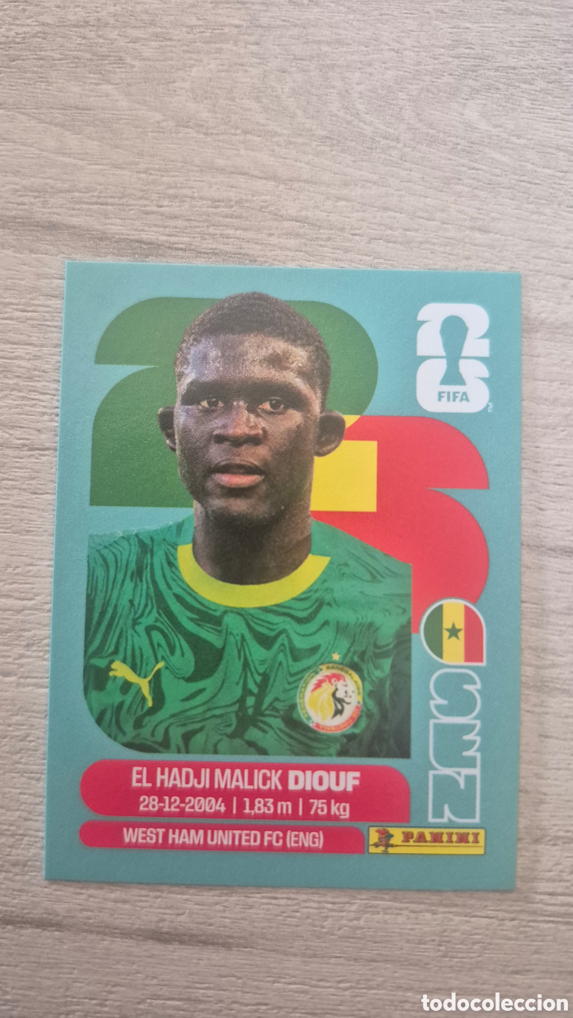 Figurine di Calcio: SEN7 Diouf FIFA World Cup FIFA World Cup 2026