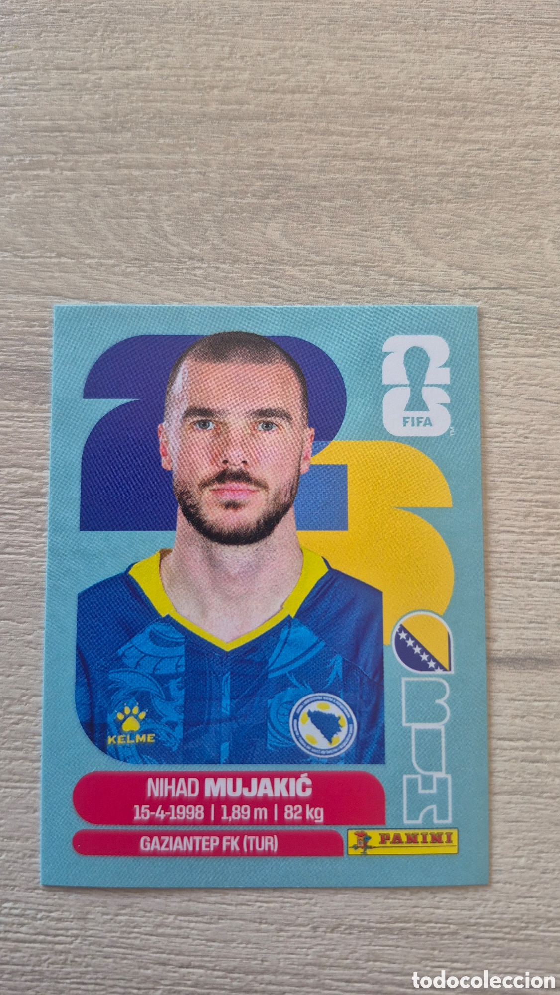 Cromos de f&uacute;tbol: BIH6 Mujakić FIFA World Cup 2026