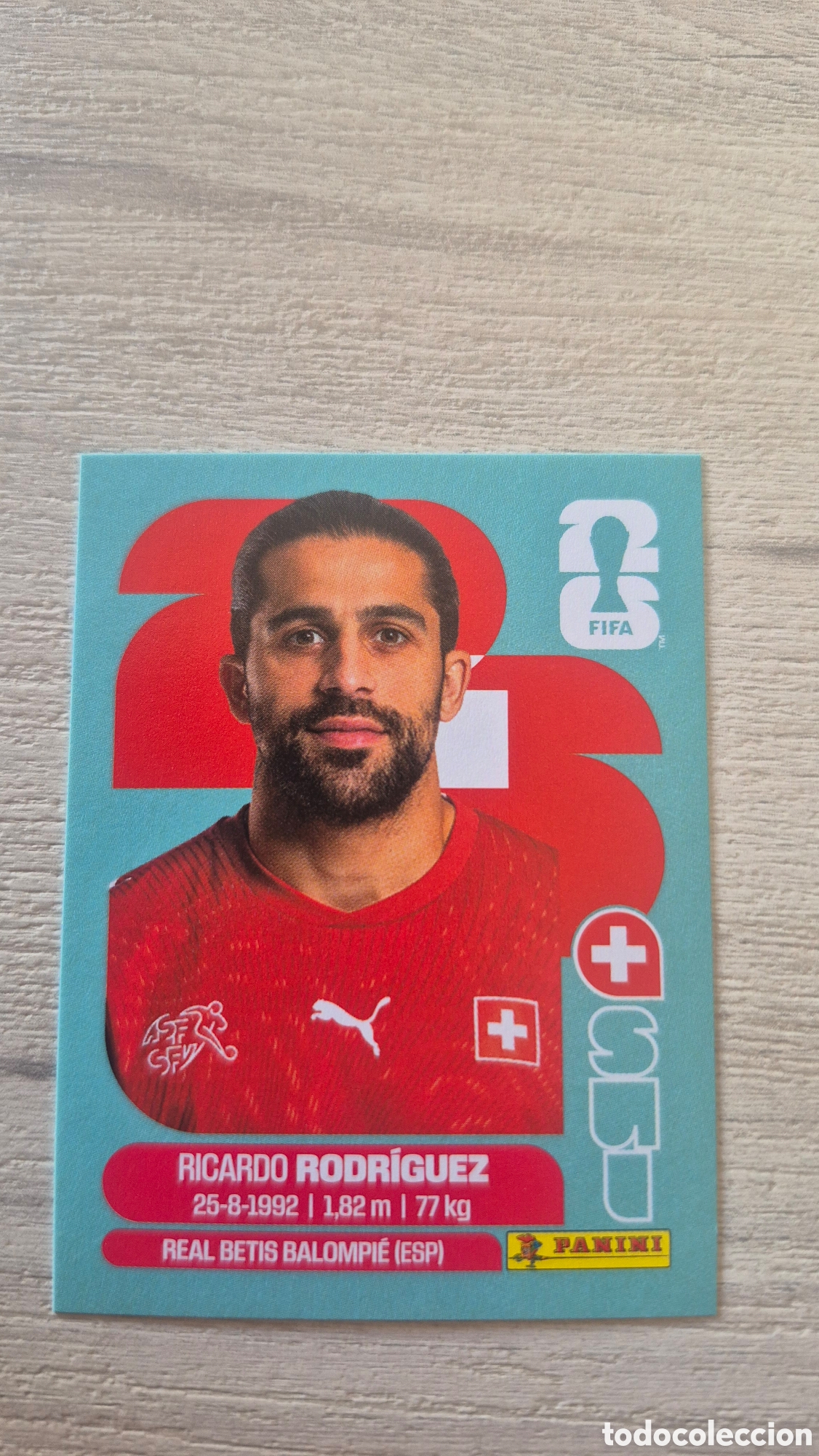 Cromos de f&uacute;tbol: SUI5 Rodr&iacute;guez FIFA World Cup 2026