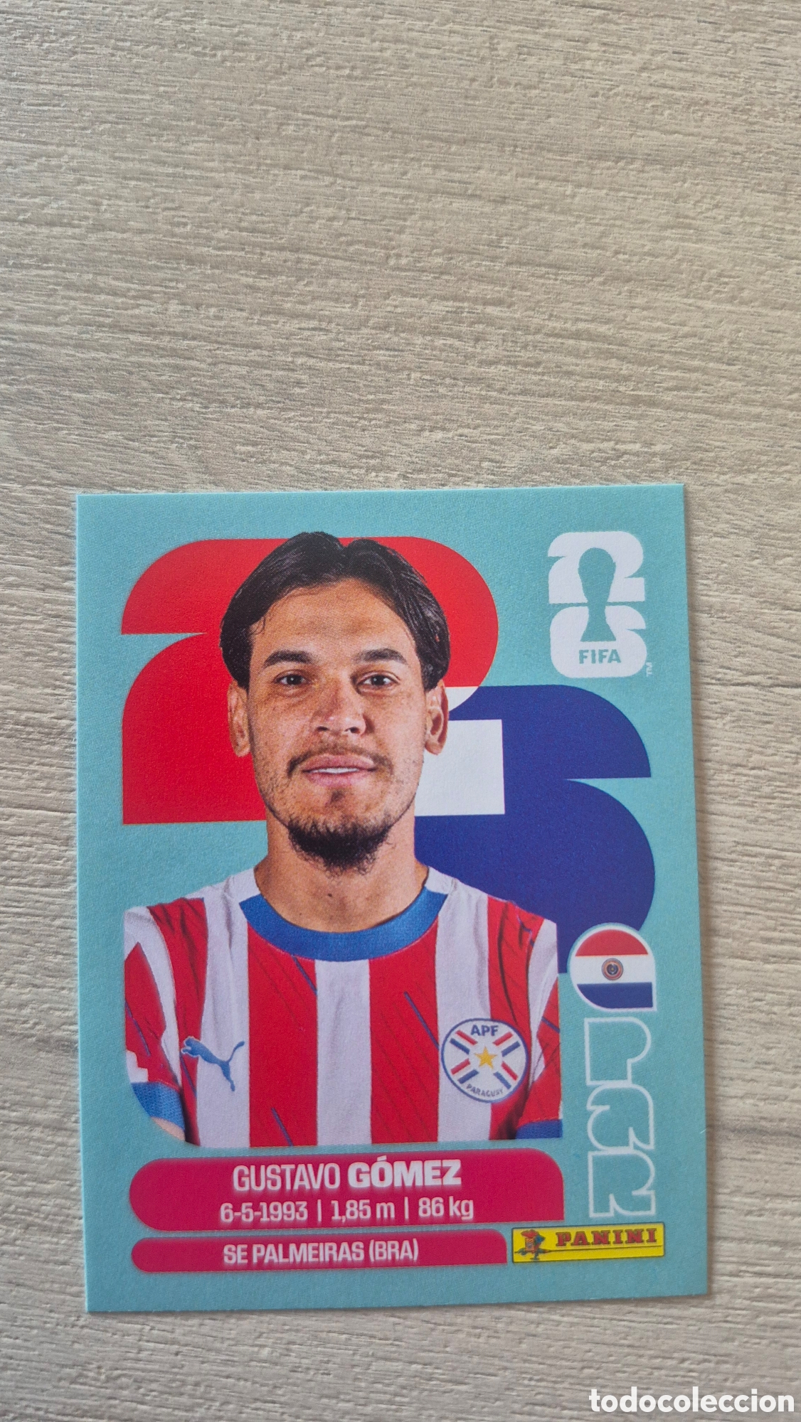 Cromos de f&uacute;tbol: PAR4 G&oacute;mez FIFA World Cup 2026