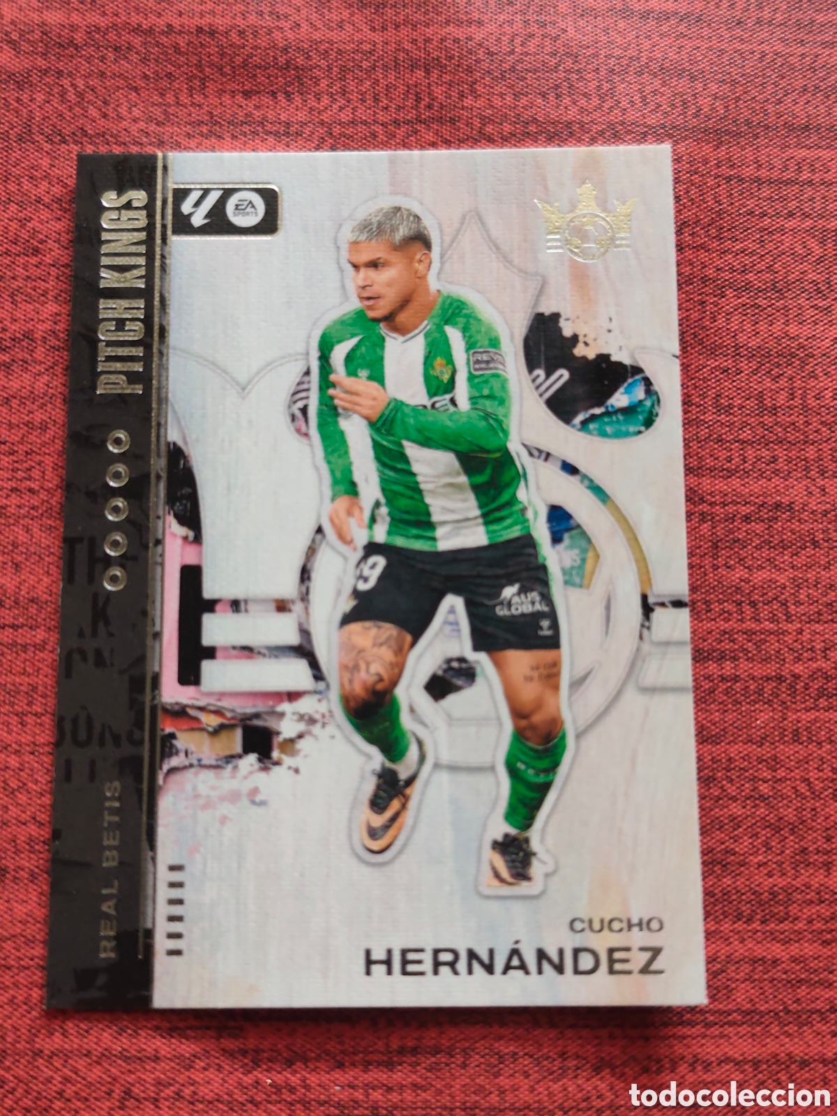 Cromos de f&uacute;tbol: 30 CUCHO HERN&Aacute;NDEZ REAL BETIS PITCH KINGS SOCCER PANINI 2025 2026