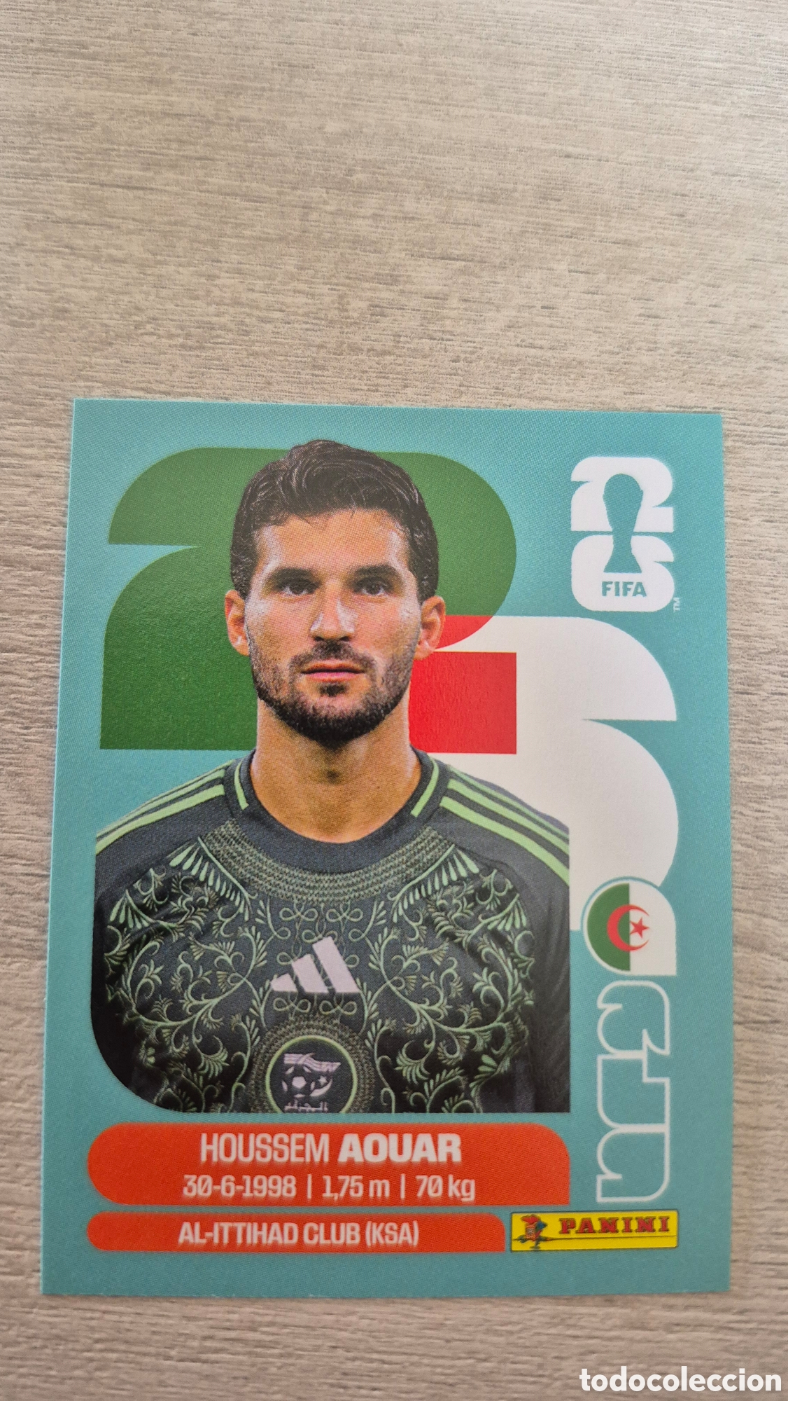 Cromos de f&uacute;tbol: ALG9 Aouar FIFA World Cup 2026