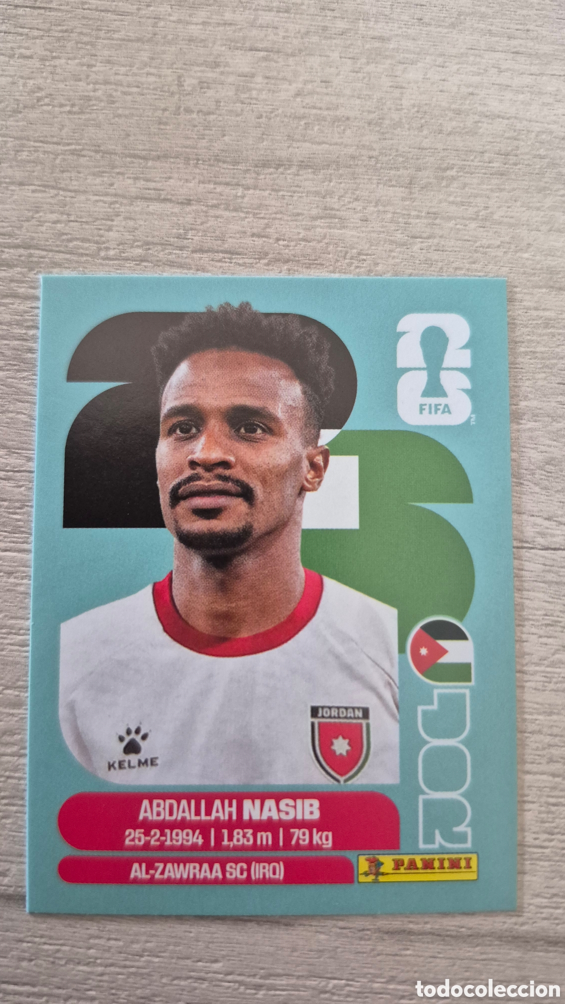 Cromos de f&uacute;tbol: JOR6 Nasib FIFA World Cup 2026