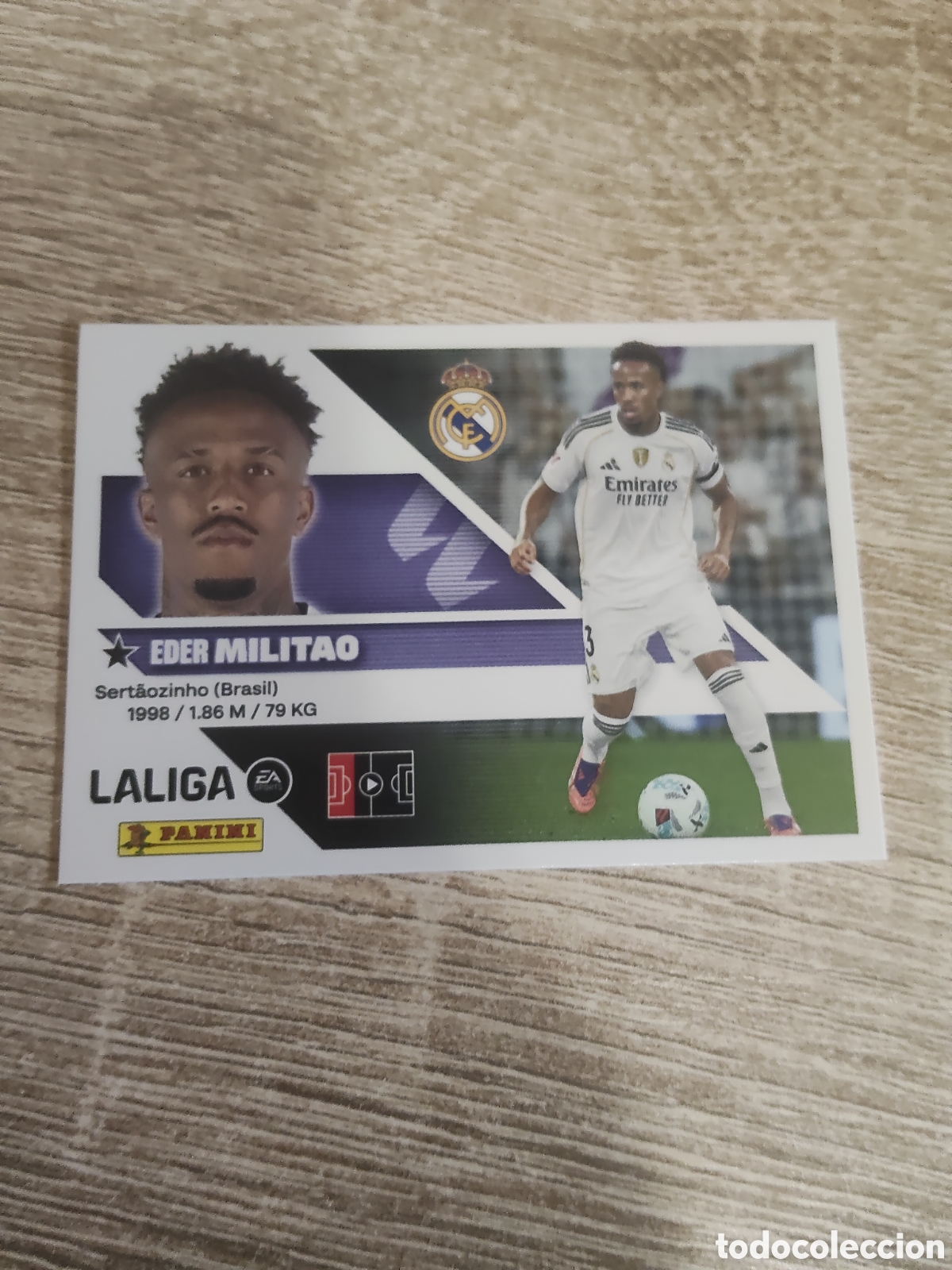 Football Stickers: Militao Real Madrid liga 2026 2027 26 27 ediciones este