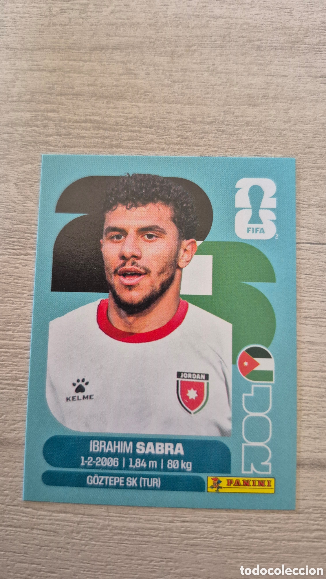 Football Stickers: JOR20 Sabra FIFA World Cup 2026