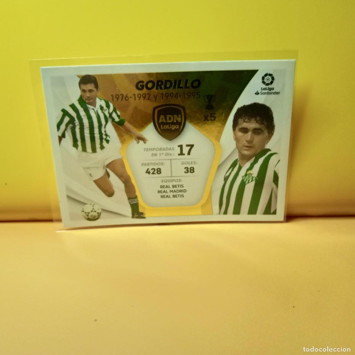 Football Stickers: EDICIONES ESTE 2021 2022 21 22 ADN 12 GORDILLO REAL BETIS/REAL MADRID