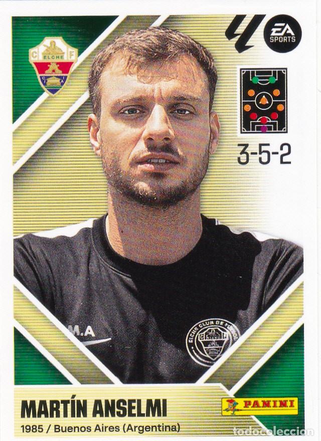 Football Stickers: ESTE 2026-27 * MART&Iacute;N ANSELMI * N&ordm; 2 - 2&ordf; EDICI&Oacute;N DEL ELCHE (NUEVO DE SOBRE) (A-20)