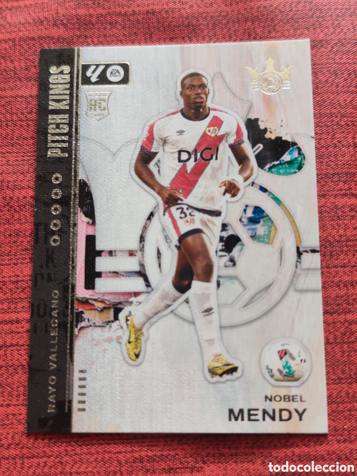 Cromos de f&uacute;tbol: 40 MENDY RAYO VALLECANO PITCH KINGS SOCCER PANINI 2025 2026