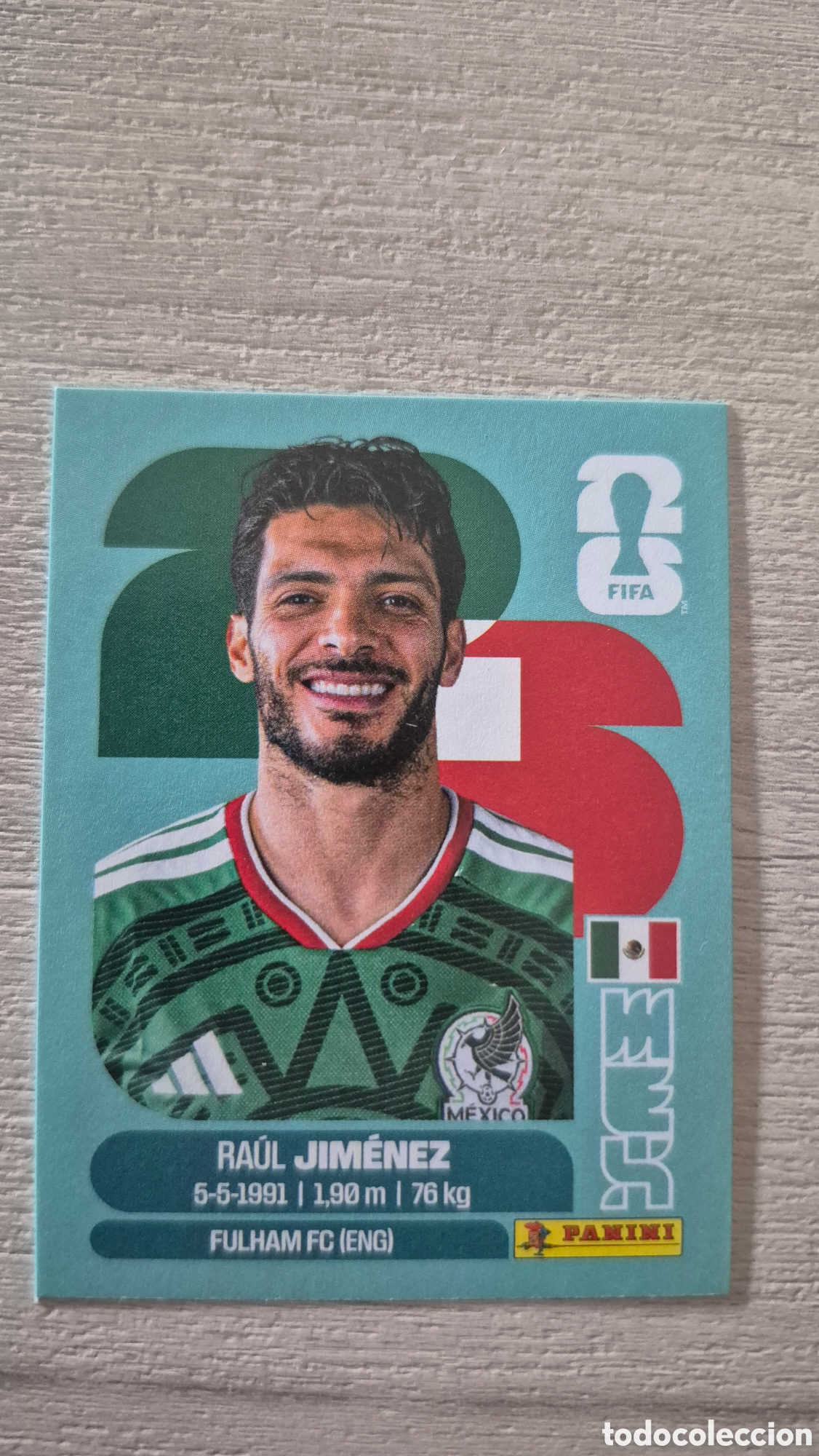 Cromos de f&uacute;tbol: MEX17 Jim&eacute;nez FIFA World Cup 2026