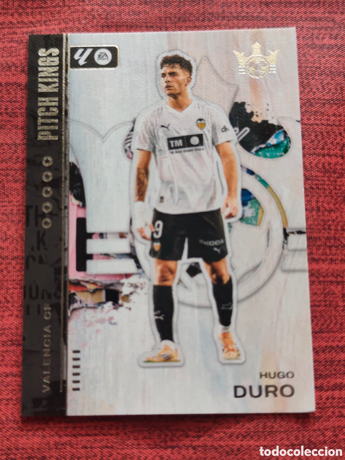 Cromos de f&uacute;tbol: 56 HUGO DURO VALENCIA PITCH KINGS SOCCER PANINI 2025 2026