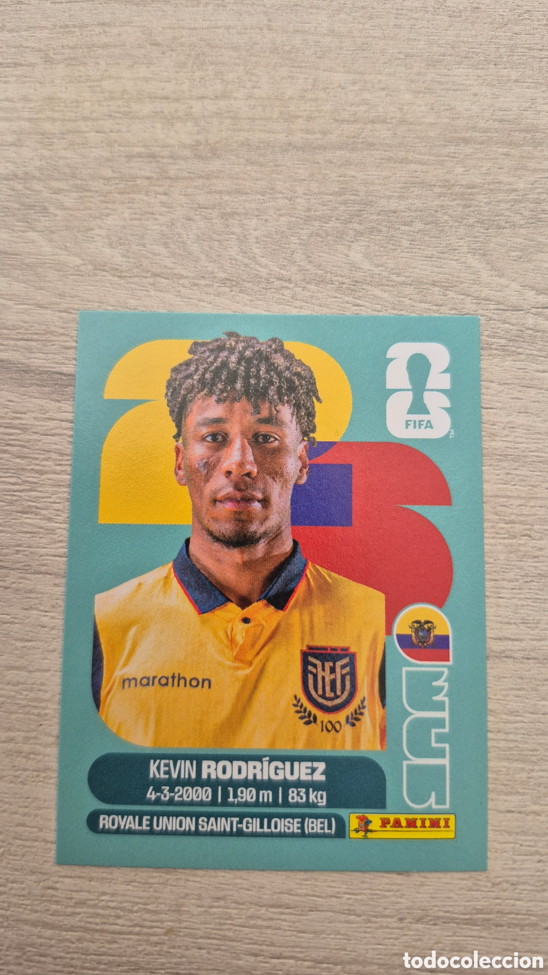 Cromos de f&uacute;tbol: ECU19 Rodr&iacute;guez FIFA World Cup 2026