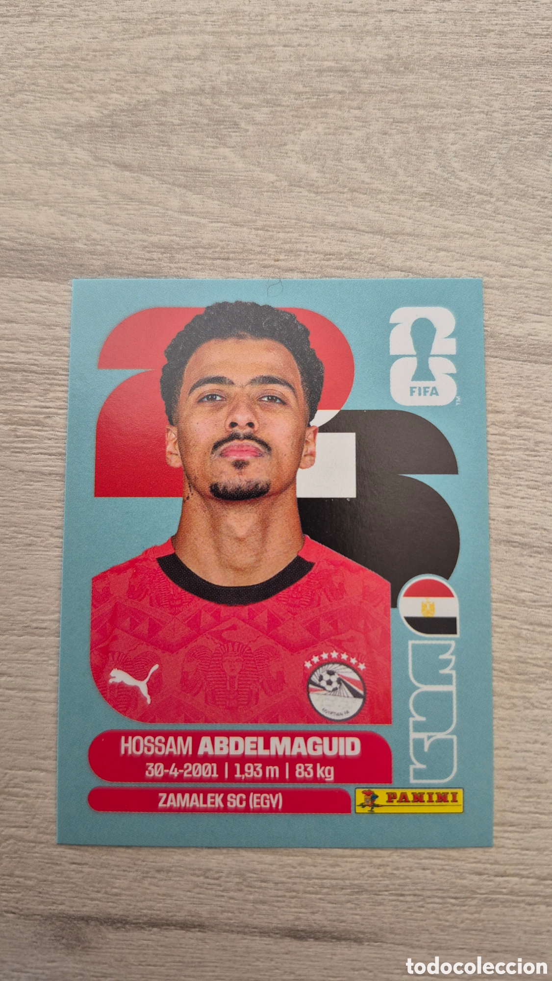Cromos de f&uacute;tbol: EGY8 Abdelmaguid FIFA World Cup 2026