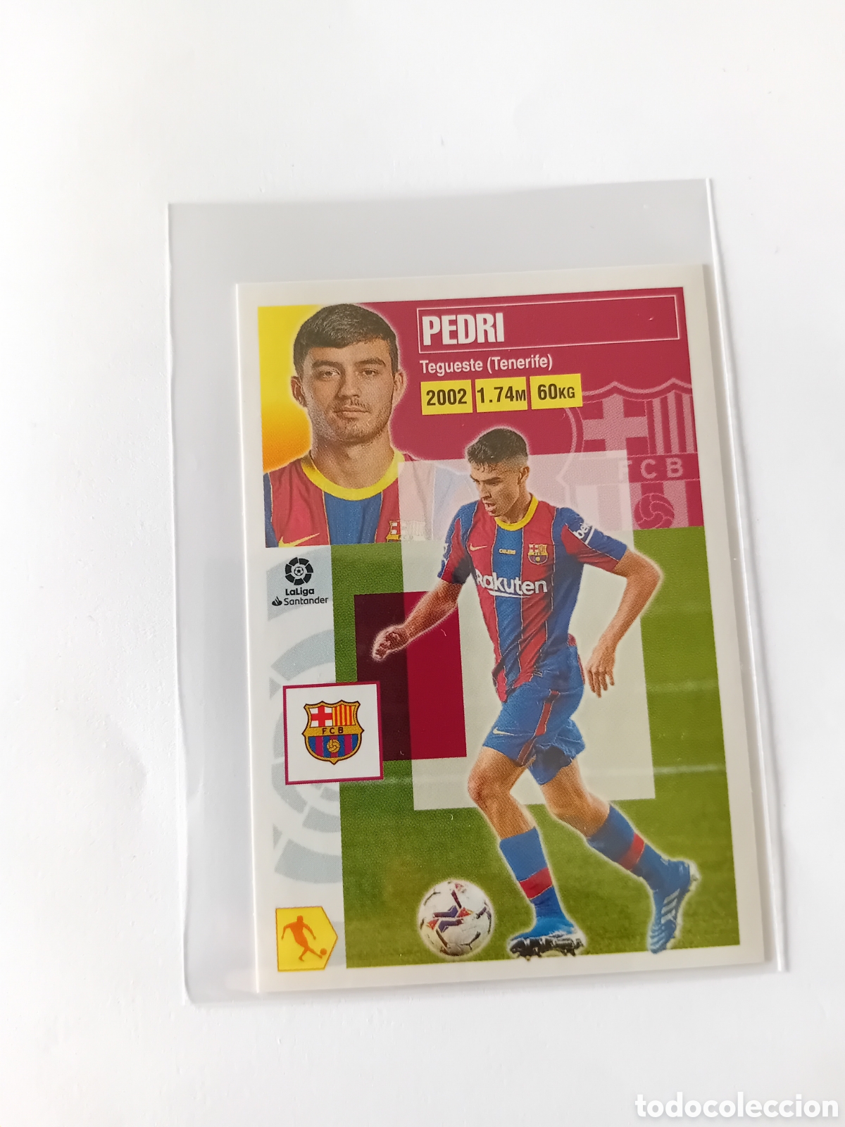 Cromos de f&uacute;tbol: Pedri Rookie Fichaje 55 Barcelona 20 21 2020 2021 Este Panini Nuevo