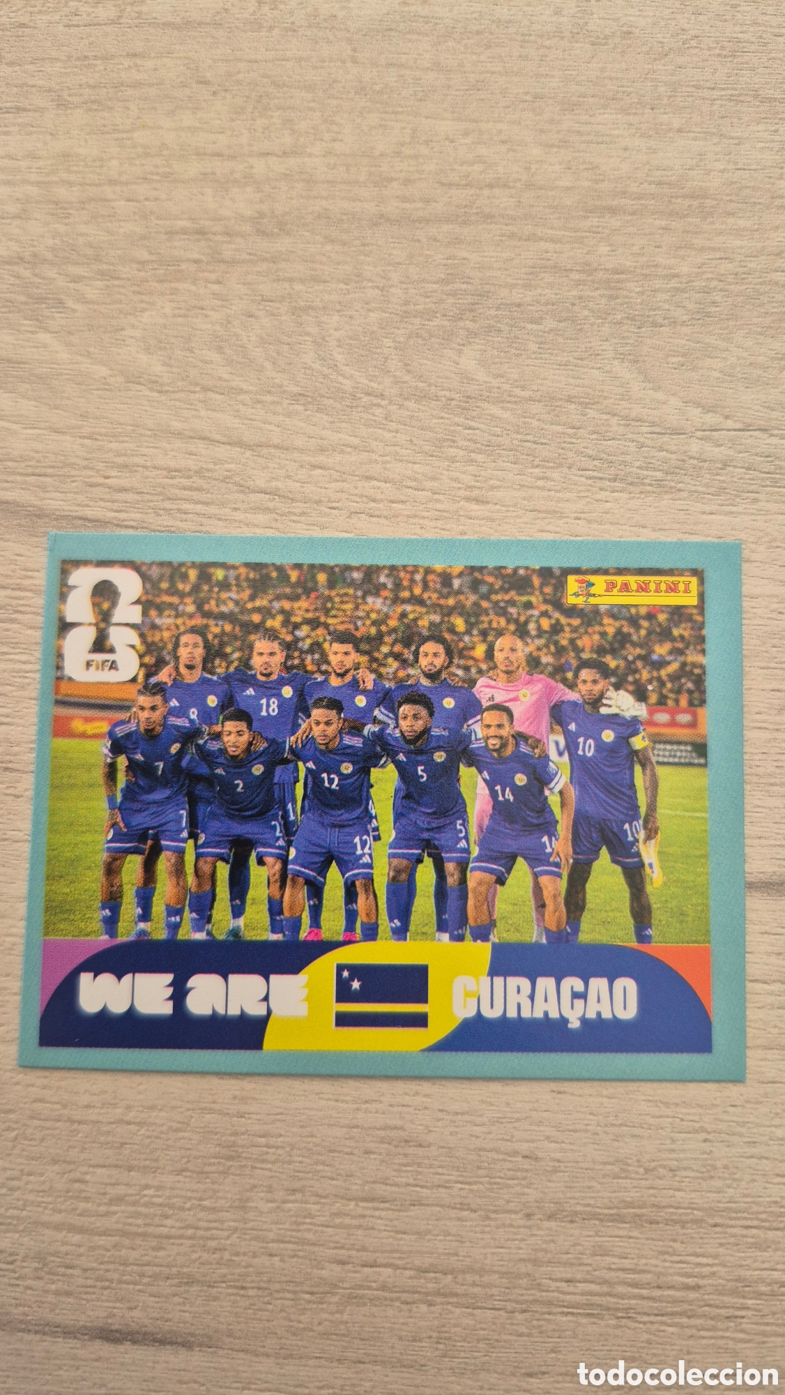 Cromos de f&uacute;tbol: CUW13 Plantilla Cura&ccedil;ao FIFA World Cup 2026