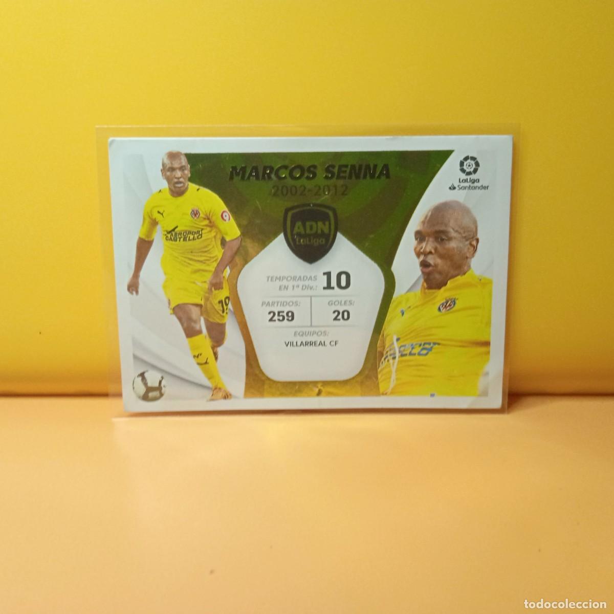 Cromos de f&uacute;tbol: EDICIONES ESTE 2021 2022 21 22 ADN 20 MARCOS SENNA VILLARREAL C.F