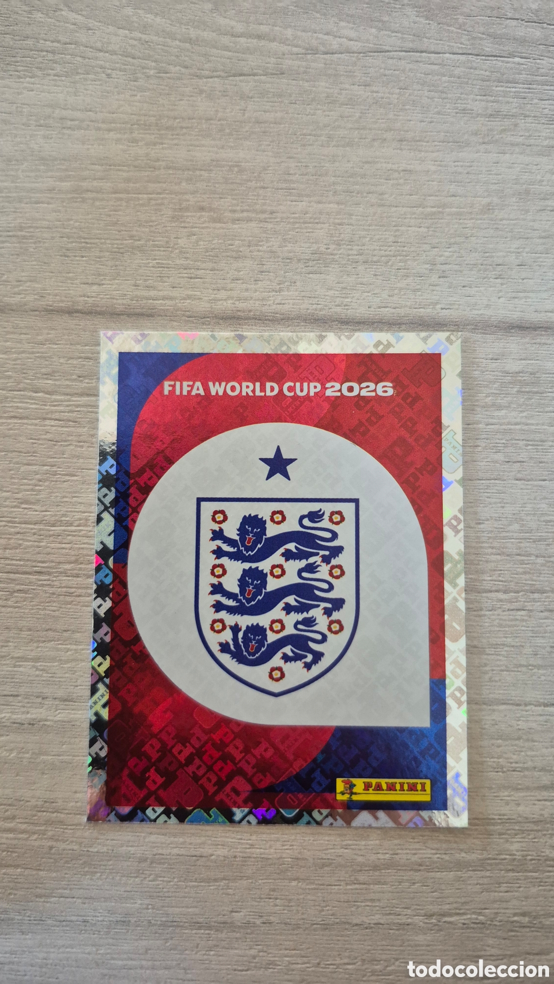 Cromos de f&uacute;tbol: ENG1 Escudo Inglaterra FIFA World Cup 2026