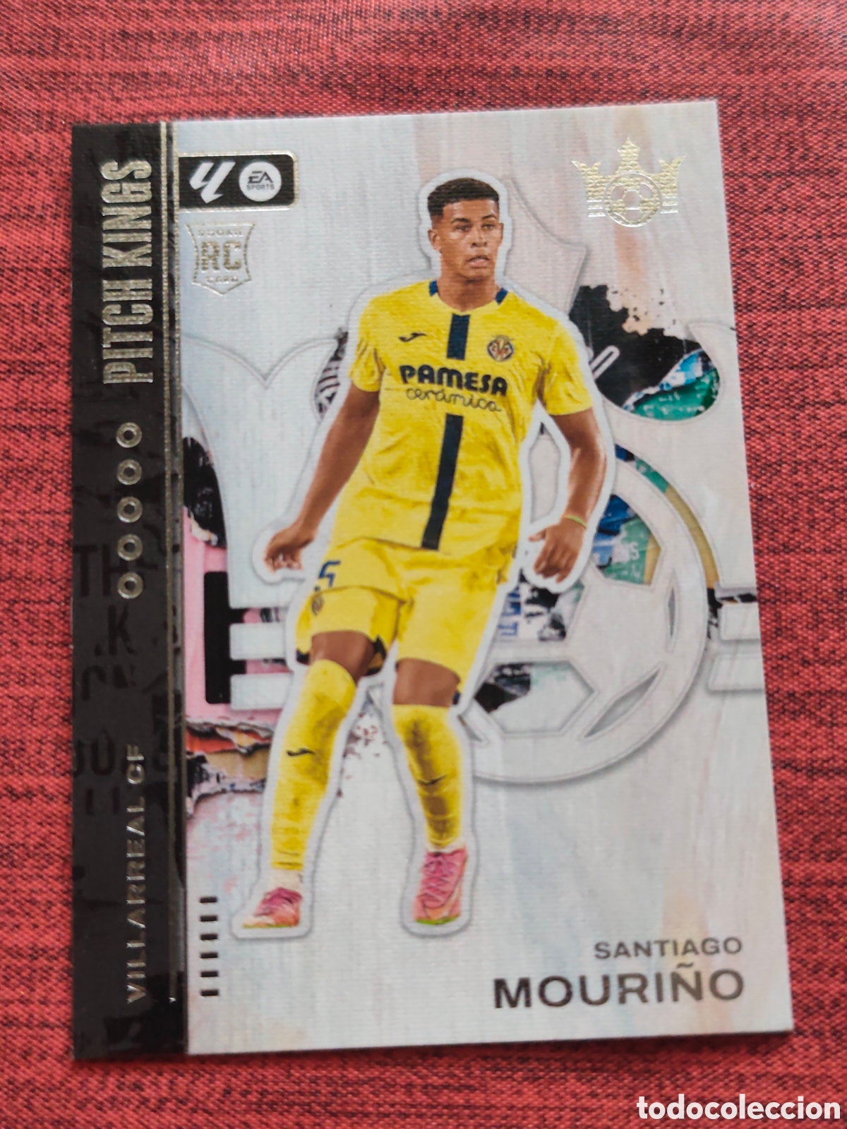 Cromos de f&uacute;tbol: 24 MOURI&Ntilde;O VILLARREAL PITCH KINGS SOCCER PANINI 2025 2026