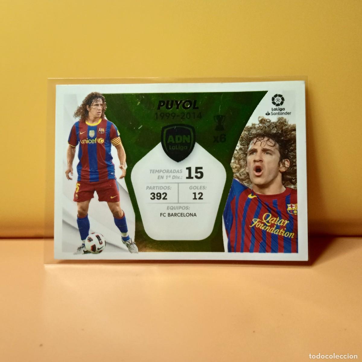 Cromos de f&uacute;tbol: EDICIONES ESTE 2021 2022 21 22 ADN 23 PUYOL F.C BARCELONA