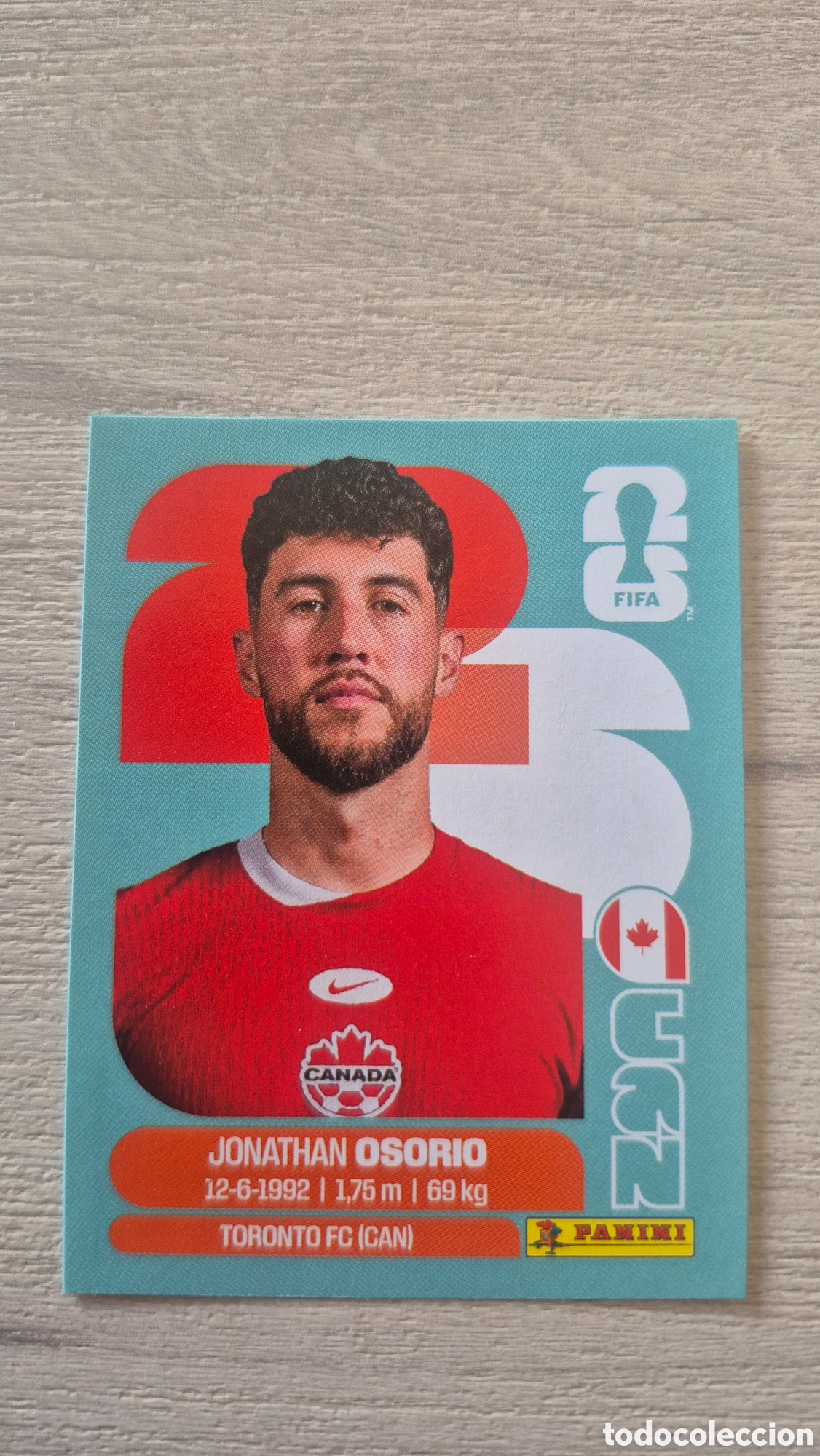 Cromos de f&uacute;tbol: CAN12 Osorio FIFA World Cup 2026