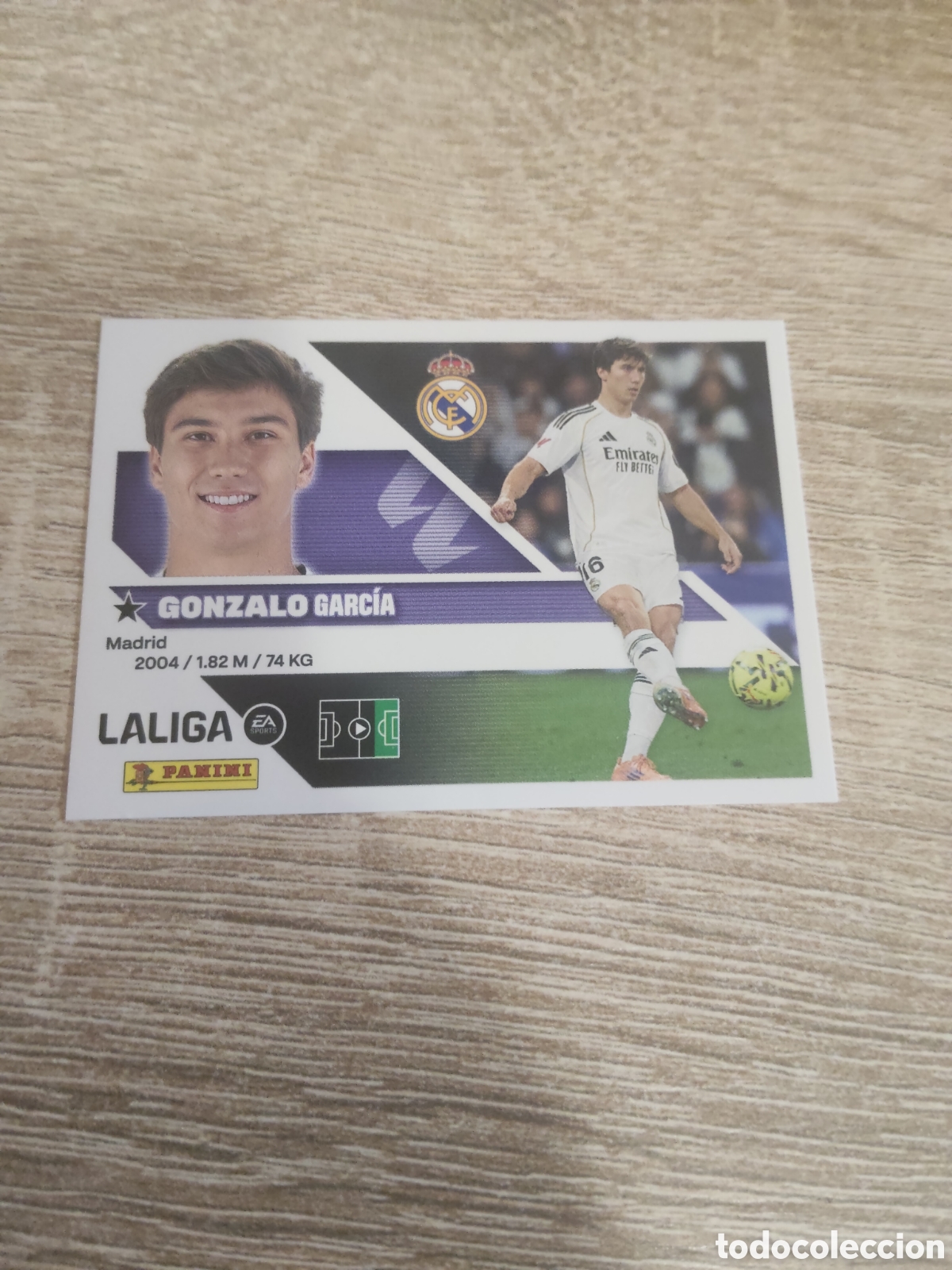 Football Stickers: Gonzalo Real Madrid liga 2026 2027 26 27 ediciones este