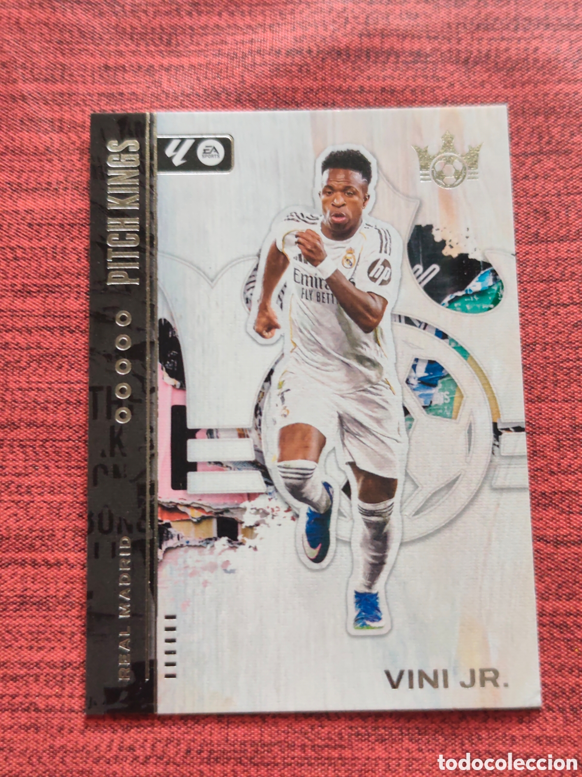 Football Stickers: 7 VINI JR REAL MADRID PITCH KINGS SOCCER PANINI 2025 2026