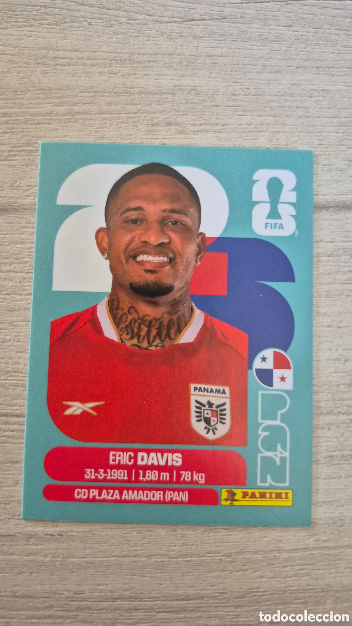 Football Stickers: PAN7 David FIFA World Cup 2026