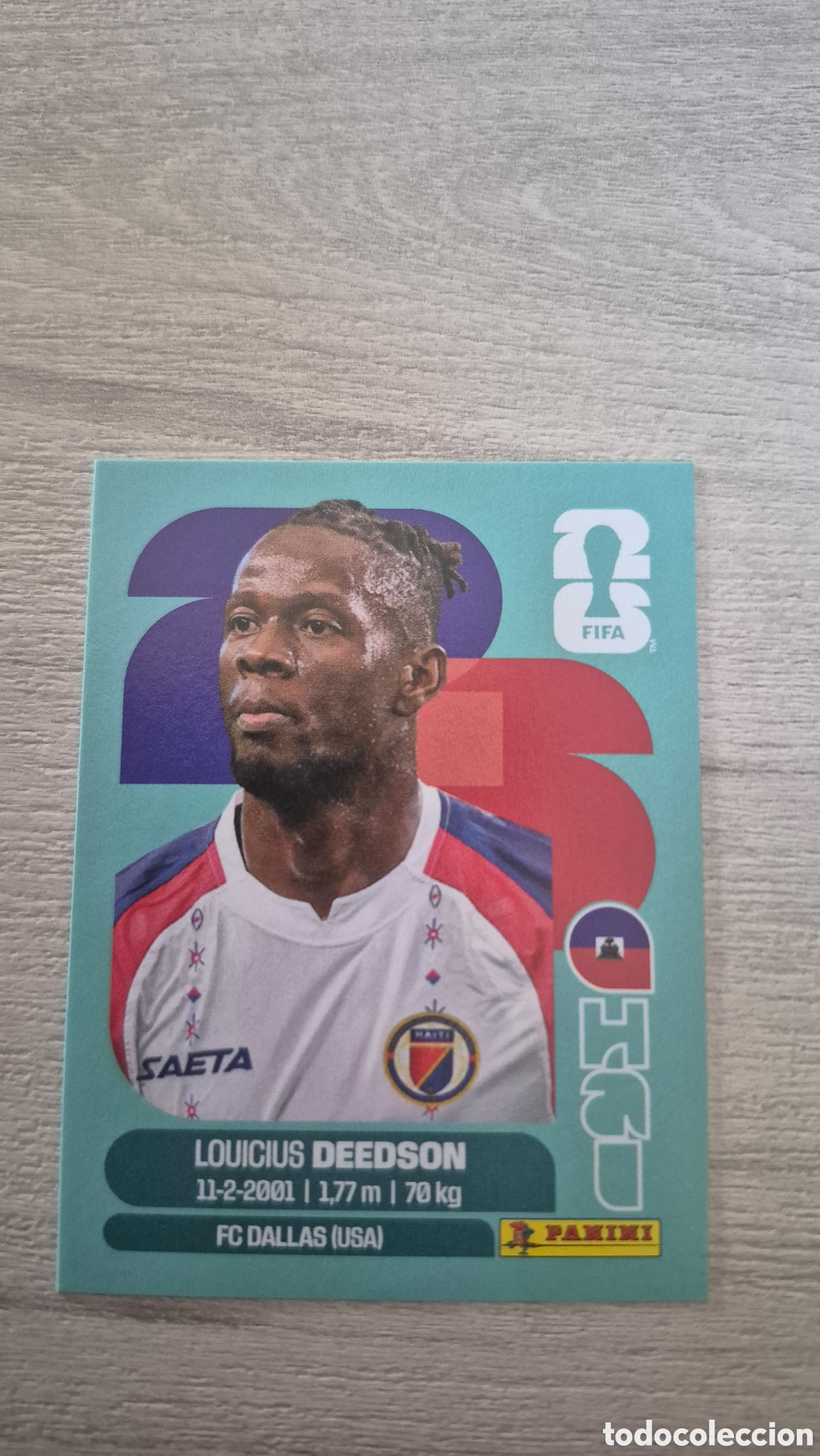 Cromos de f&uacute;tbol: HAI19 Deedson FIFA World Cup 2026