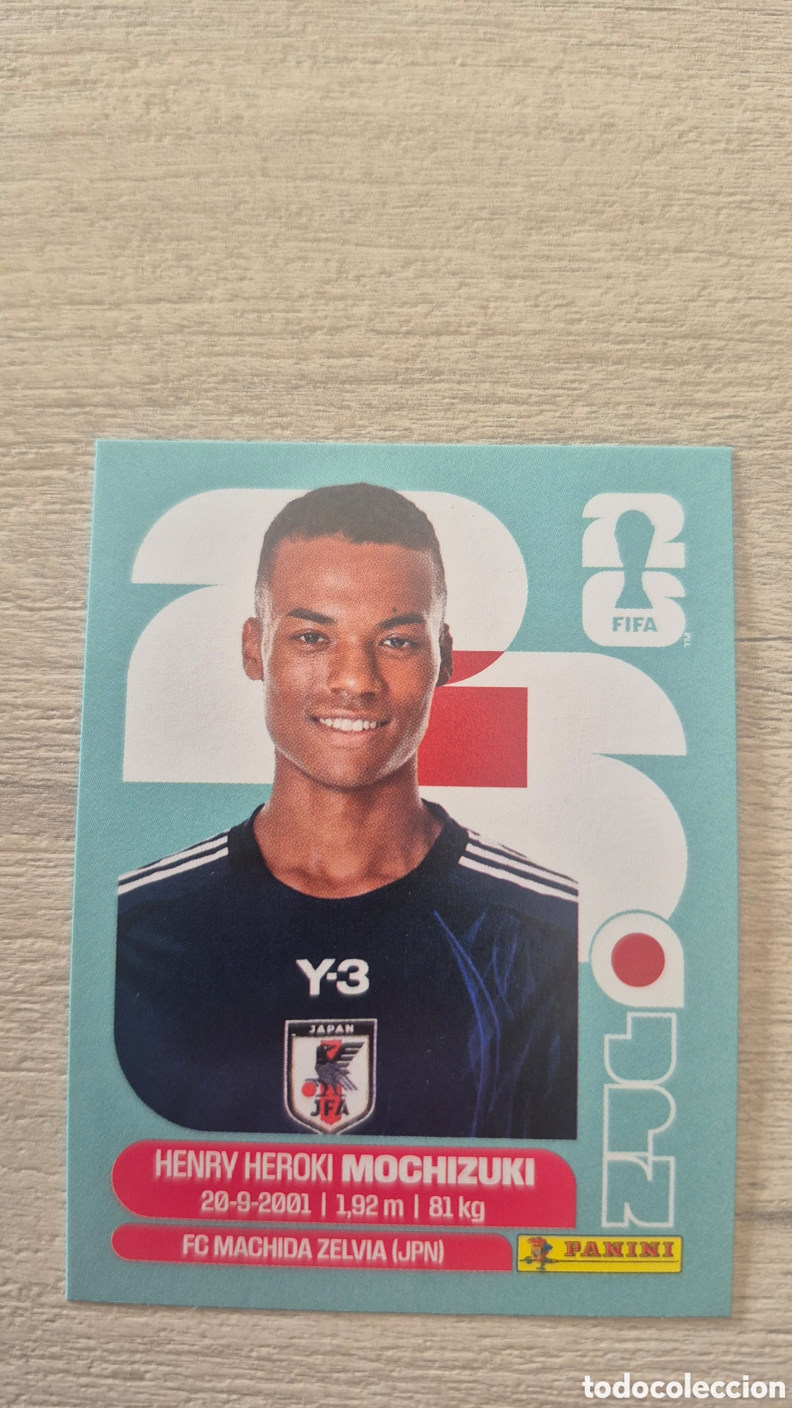 Cromos de f&uacute;tbol: JPN3 Mochizuki FIFA World Cup 2026
