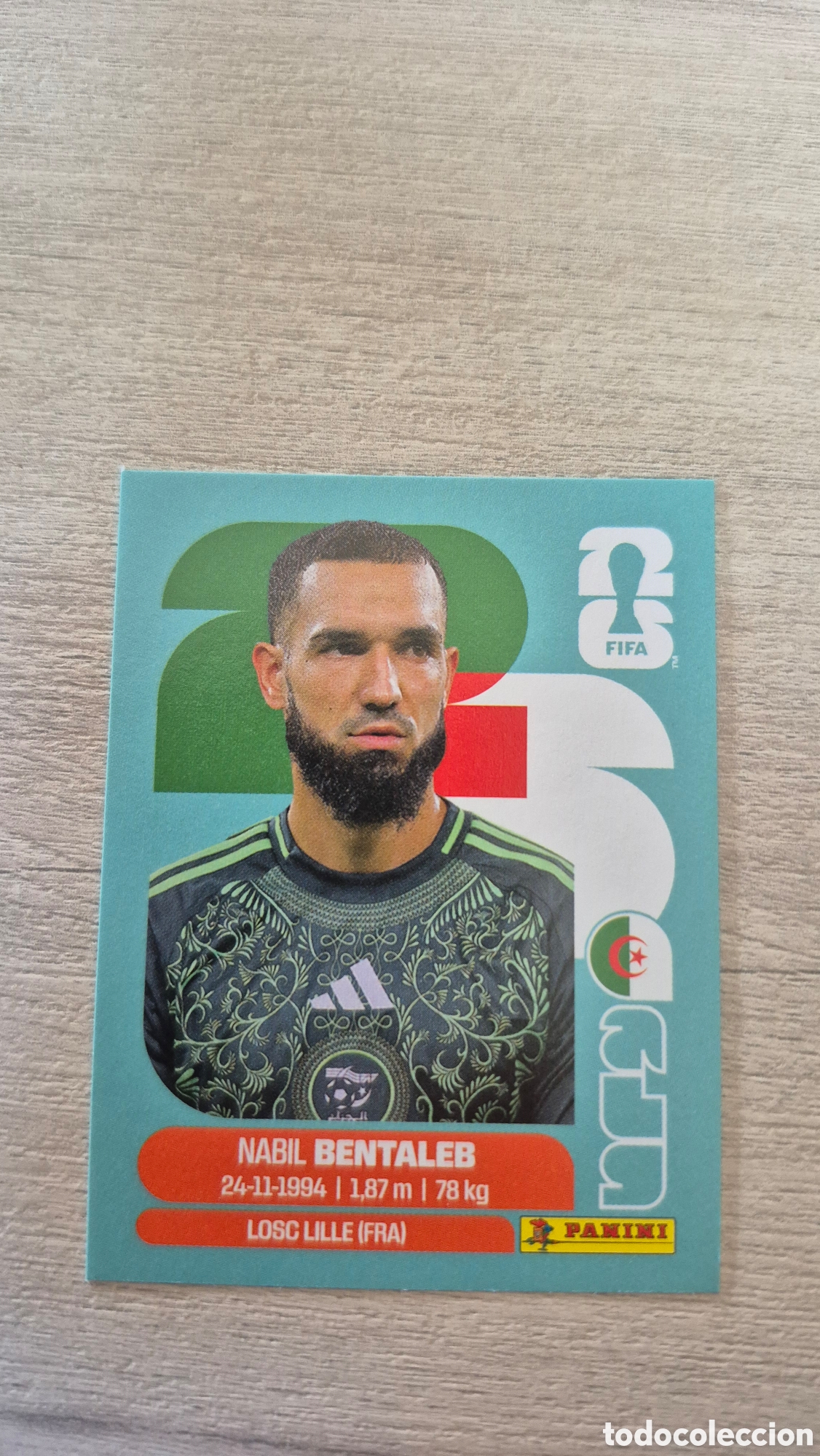 Cromos de f&uacute;tbol: ALG12 Bentaleb FIFA World Cup 2026