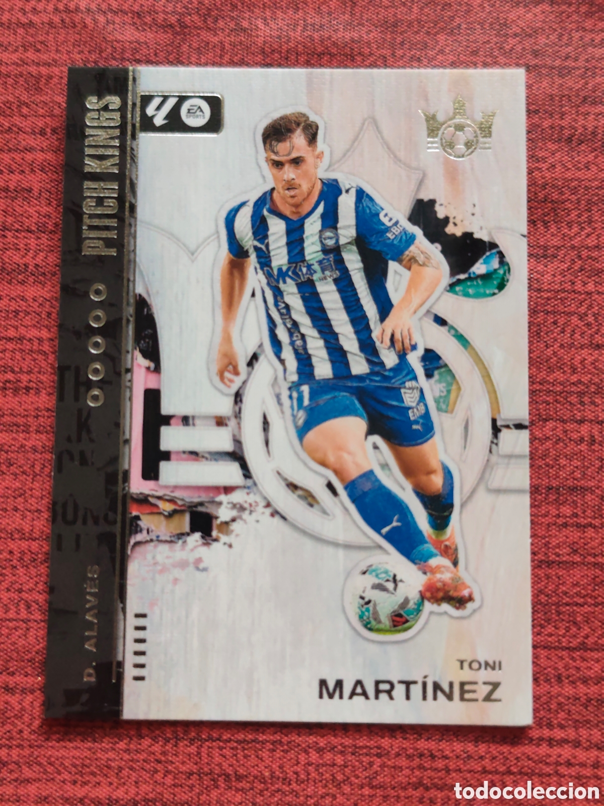 Cromos de Futebol: 73 MART&Iacute;NEZ ALAV&Eacute;S PITCH KINGS SOCCER PANINI 2025 2026