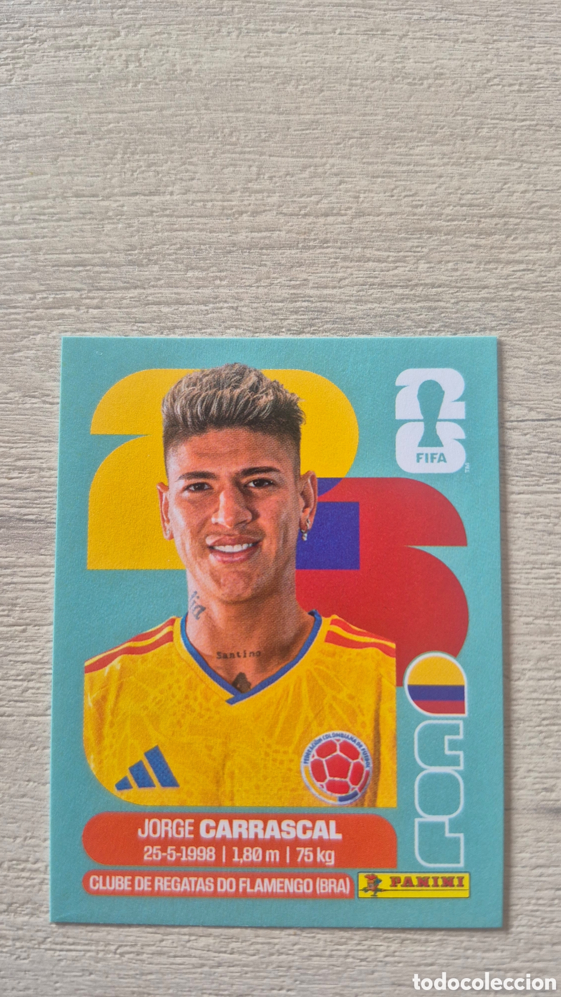 Cromos de Futebol: COL16 Carrascal FIFA World Cup 2026