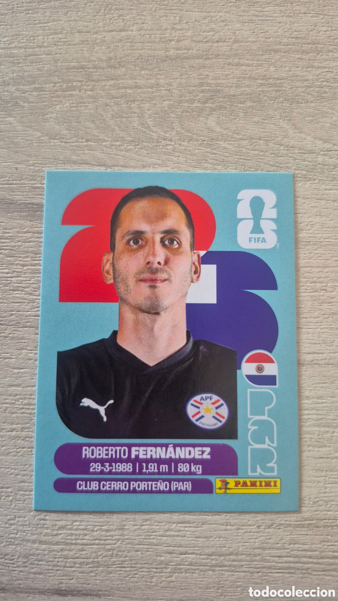 Cromos de Futebol: PAR2 Fern&aacute;ndez FIFA World Cup 2026