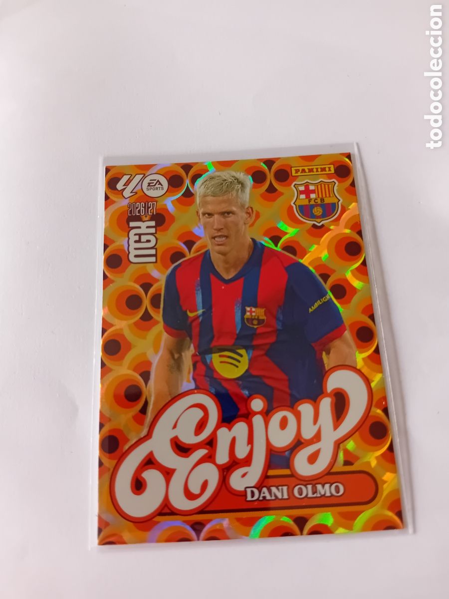 Cromos de Futebol: Dani Olmo Enjoy 381 Barcelona 26 27 2026 2027 Megacracks MGK Panini Nuevo