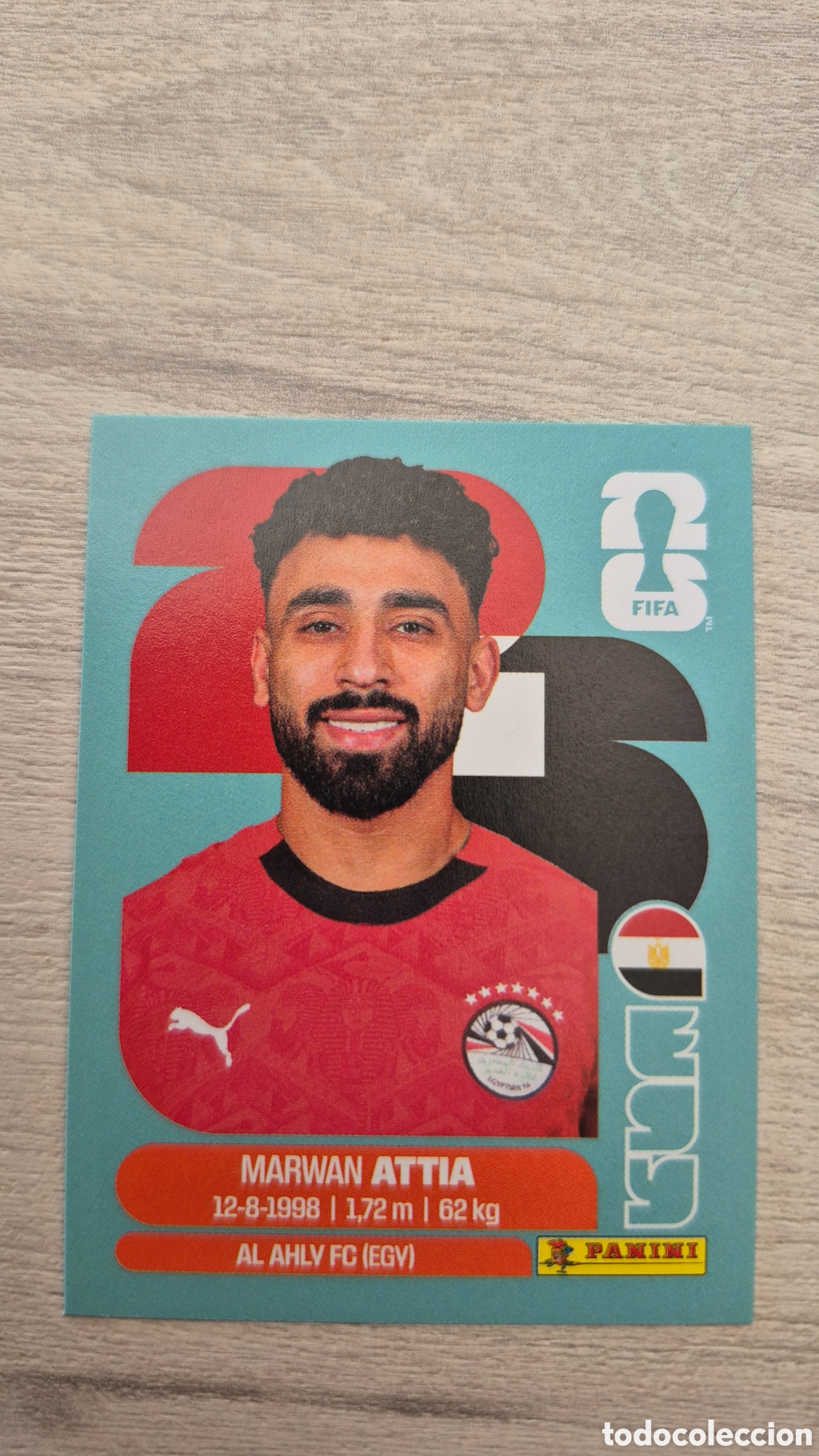 Cromos de f&uacute;tbol: EGY10 Attia FIFA World Cup 2026