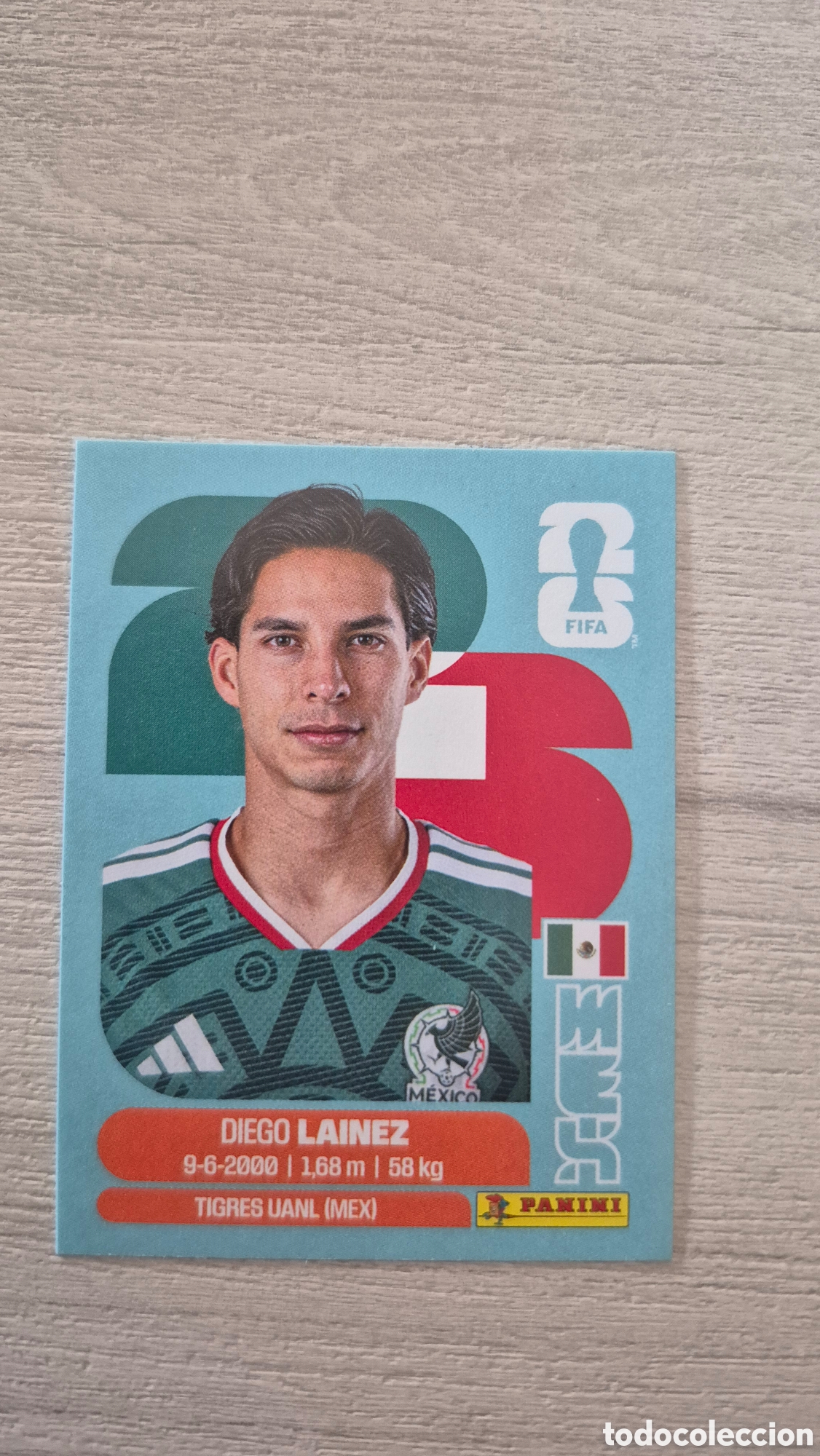 Cromos de f&uacute;tbol: MEX8 Lainez FIFA World Cup 2026