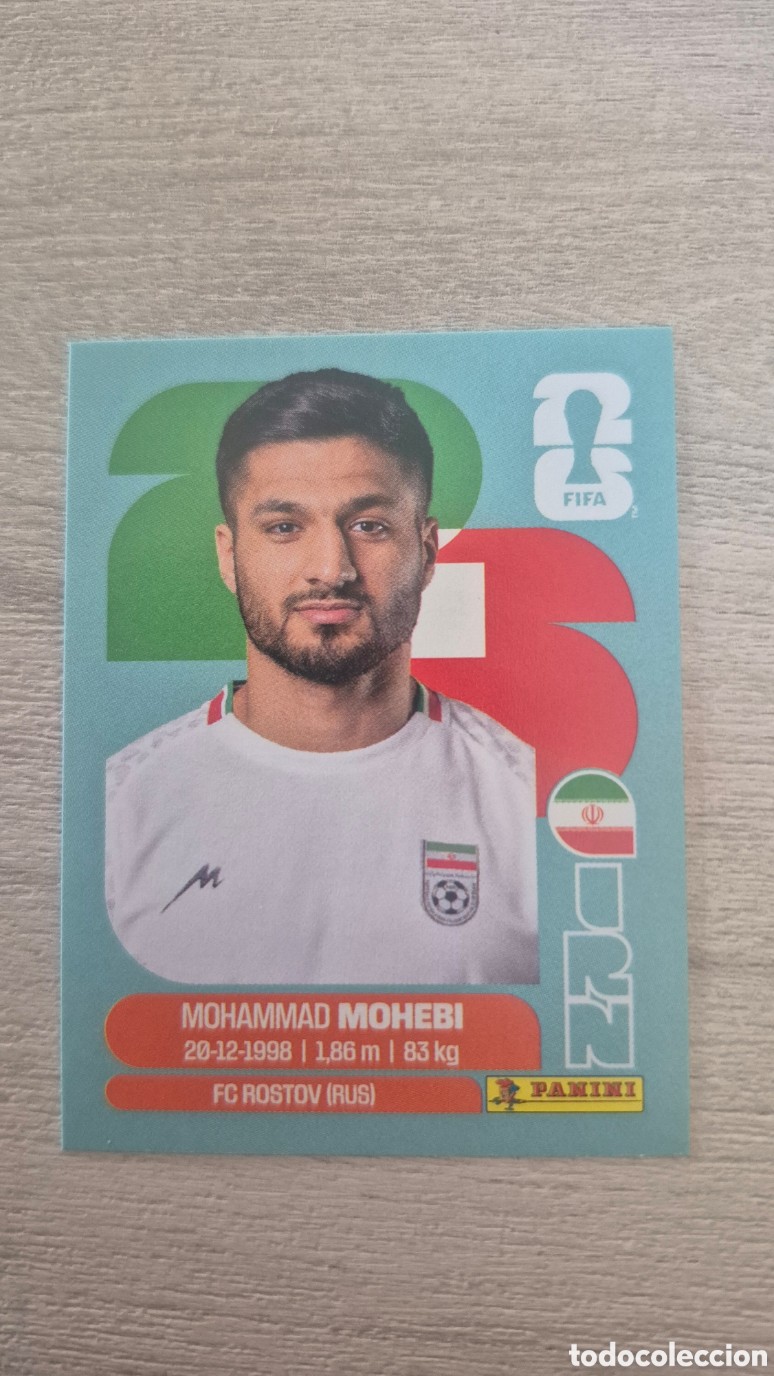 Cromos de f&uacute;tbol: IRN16 Mohebi FIFA World Cup 2026