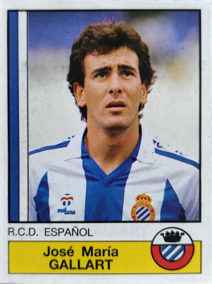 Cromos de f&uacute;tbol: #101 GALLART (R.C.D. ESPA&Ntilde;OL) FUTBOL 87 PANINI